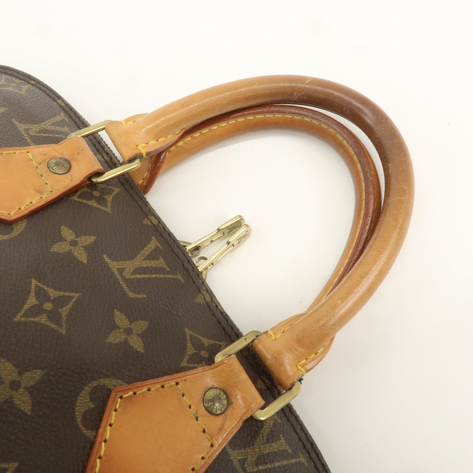 Louis Vuitton Monogram Alma Hand Bag Brown M51130