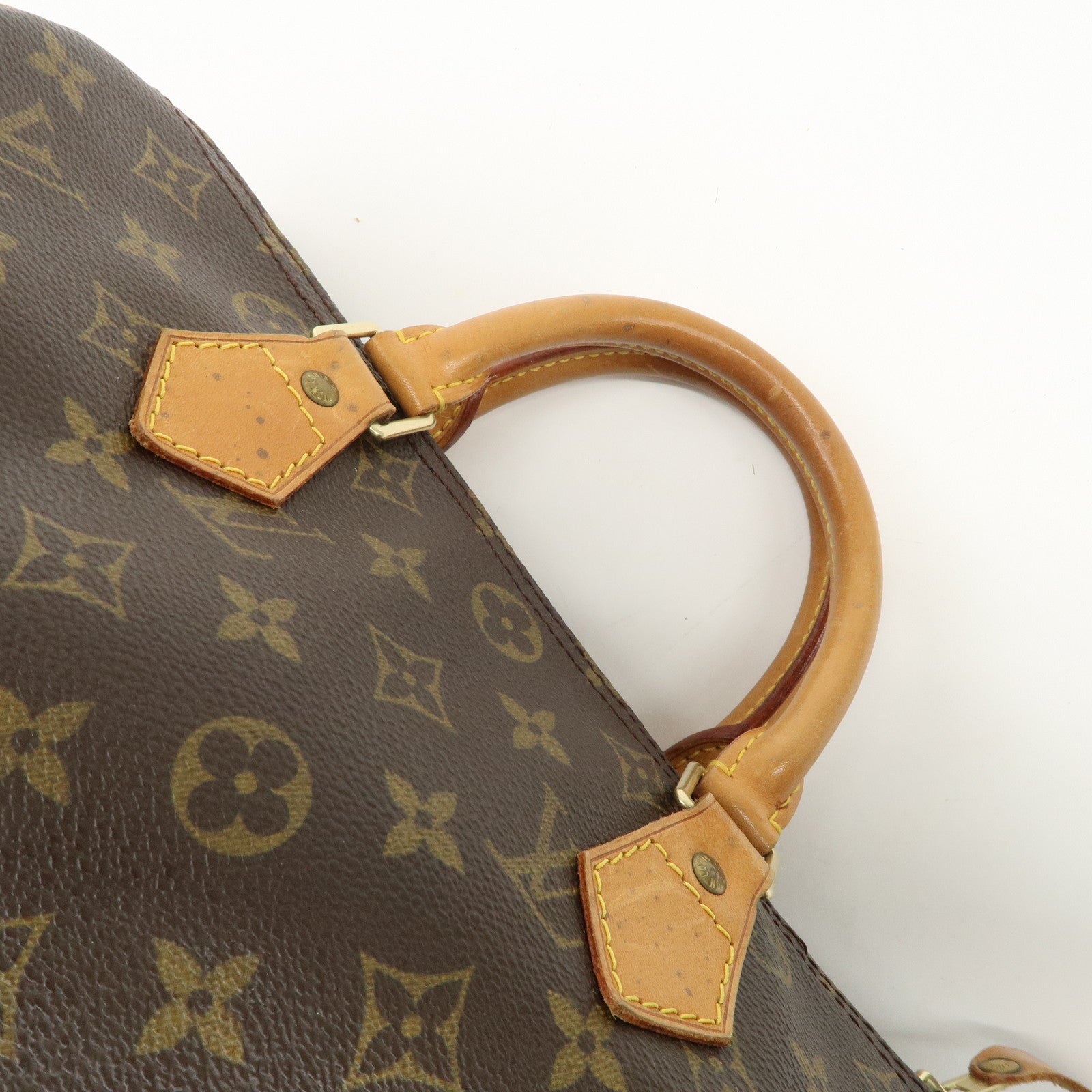 Louis Vuitton Monogram Speedy 30 Hand Bag Boston Bag M41526 Used