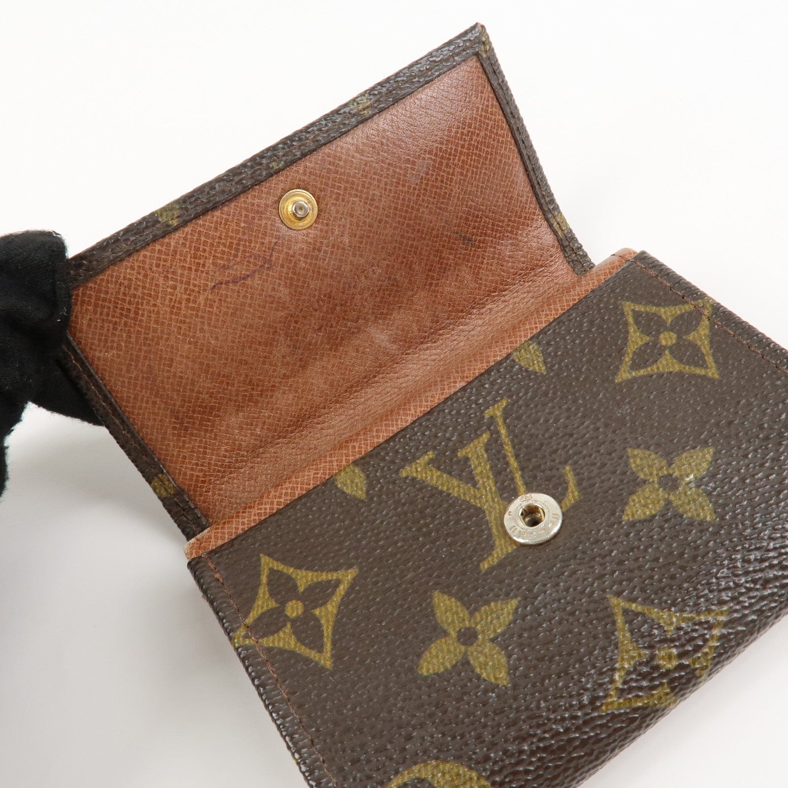 Louis Vuitton Set of 3 Monogram Epi Coin Case Card Case Used