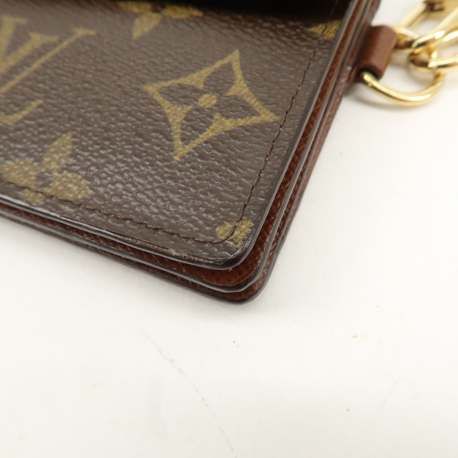 Louis Vuitton Monogram Portefeuille Accordeon Wallet M58008 Used