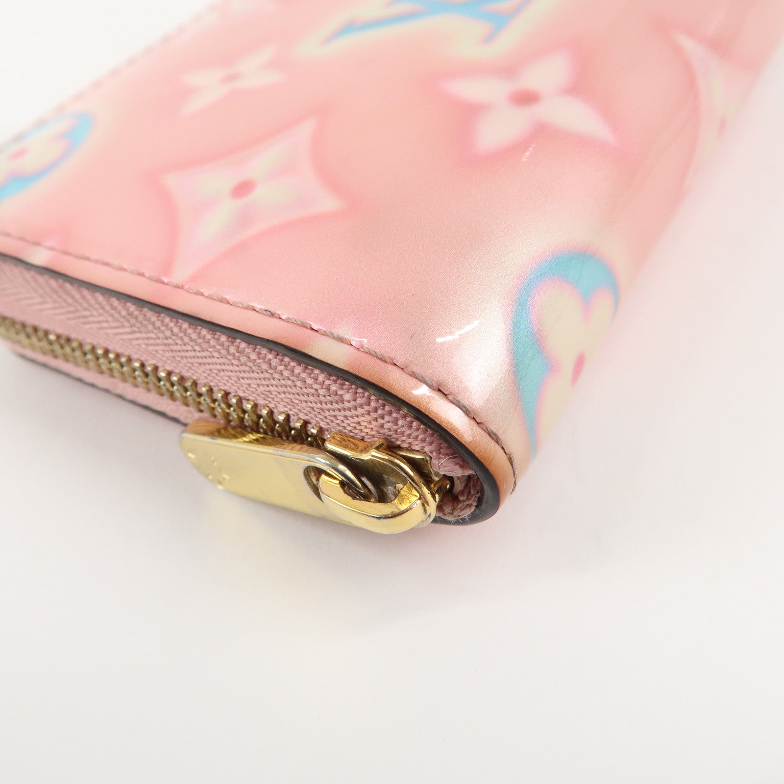 Louis Vuitton Monogram Vernis Zippy Coin Purse Valentine Limited