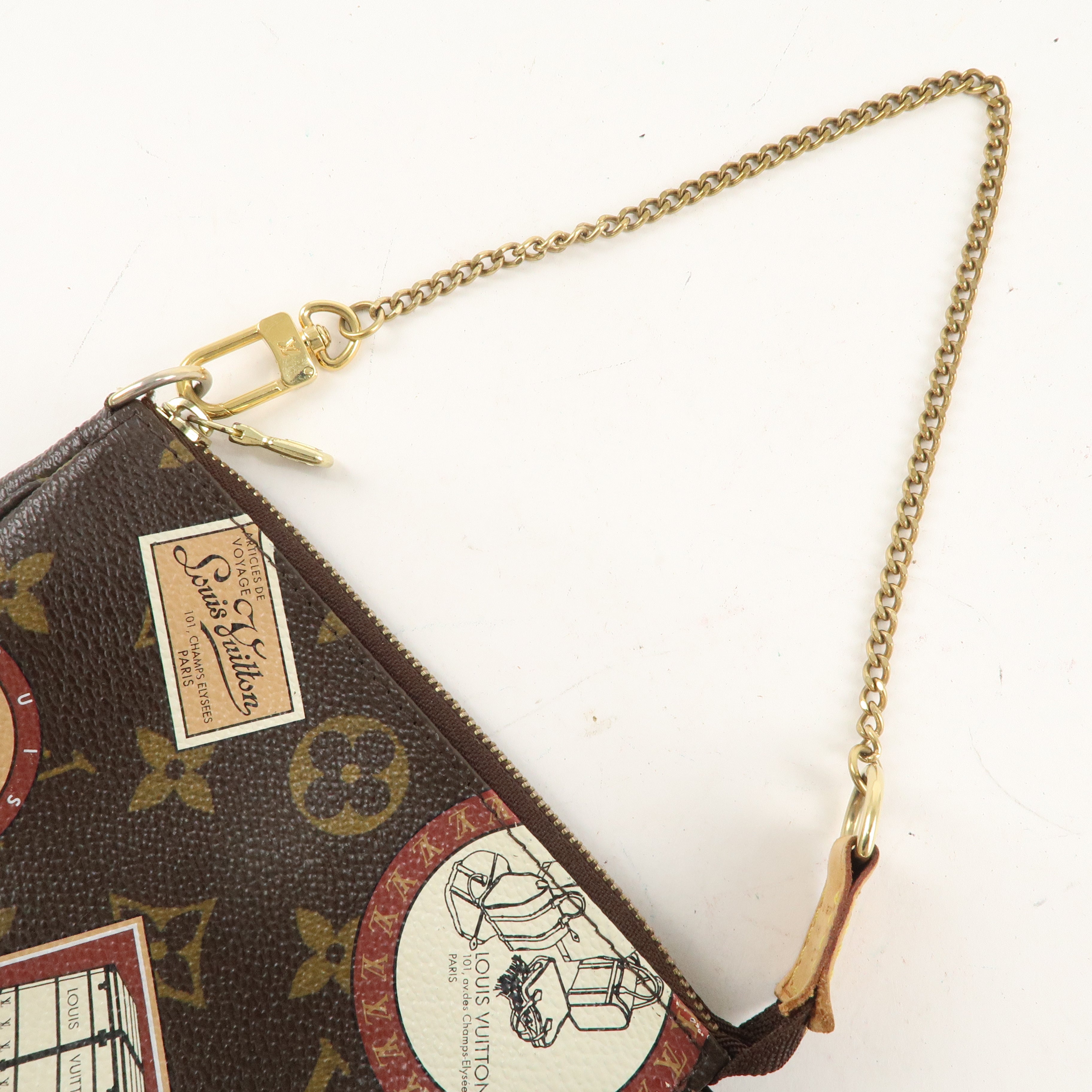 Louis Vuitton Monogram Patch Mini Pochette Accessoires M95804