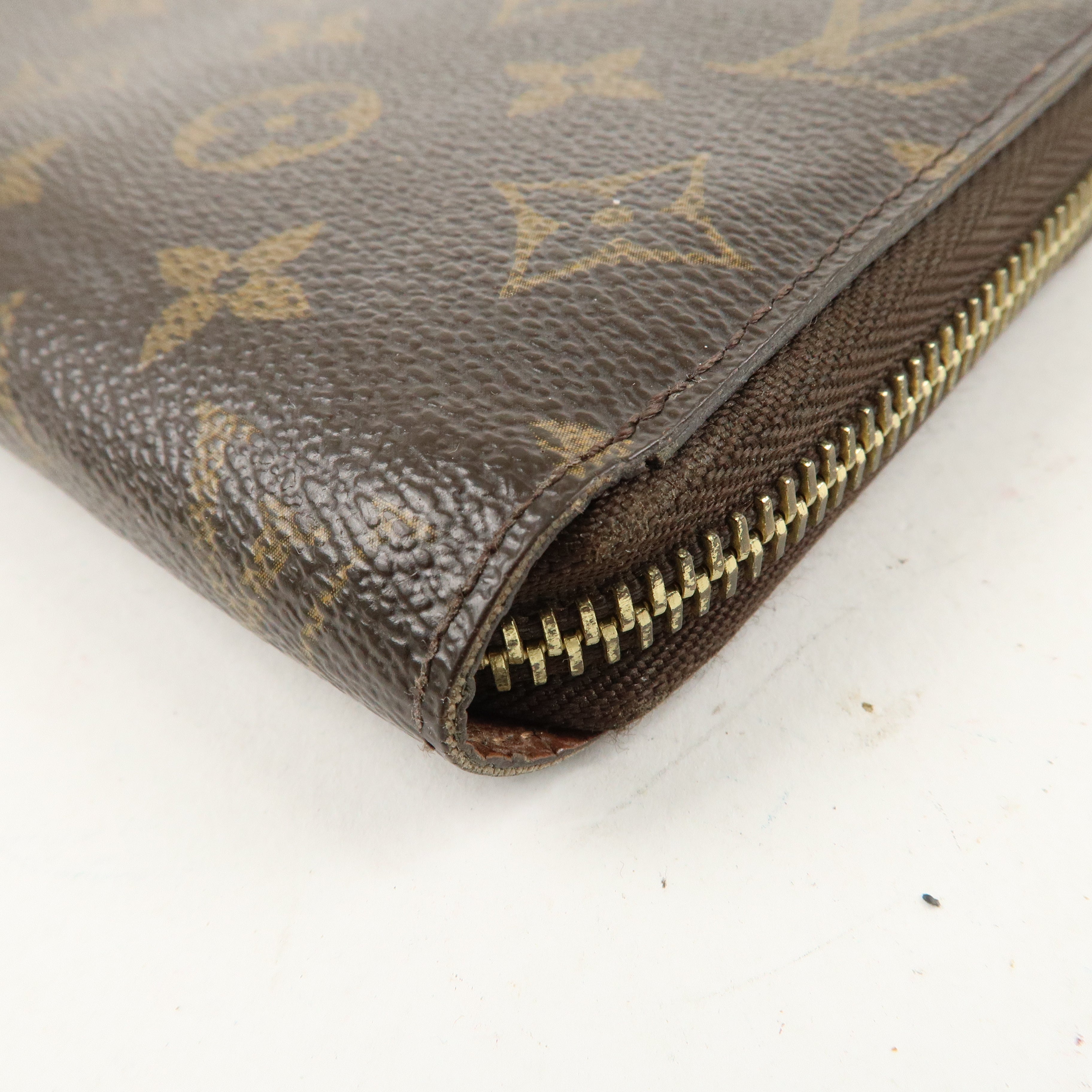 Louis Vuitton Monogram Zippy Wallet Zip Around Long Wallet M60017