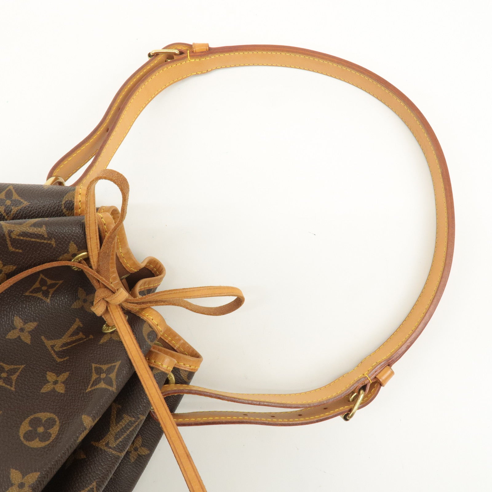 Louis Vuitton Monogram Noe Shoulder Bag Brown M42224