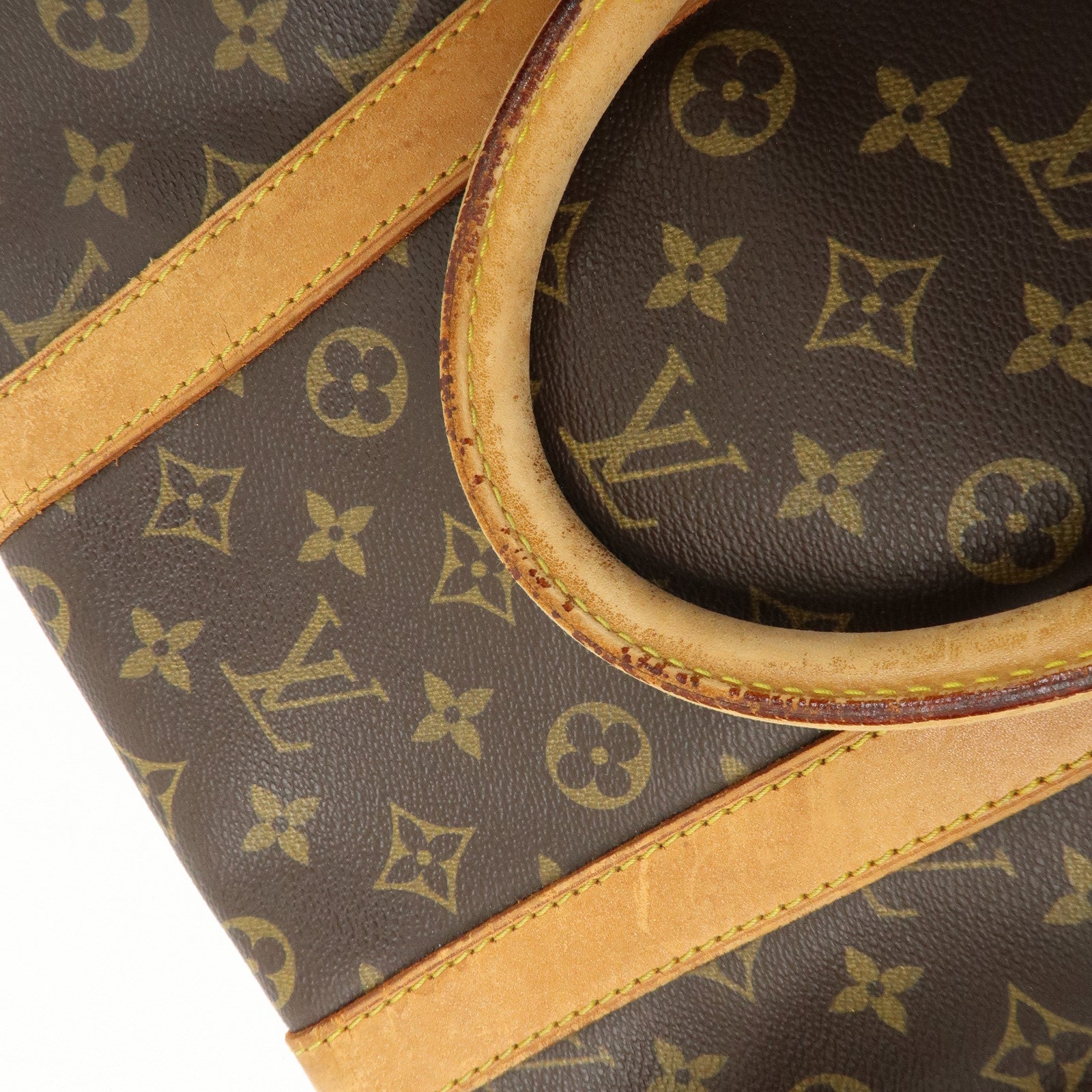 Louis Vuitton Monogram Keep All Bandouliere 55 Boston Bag M41414 Used