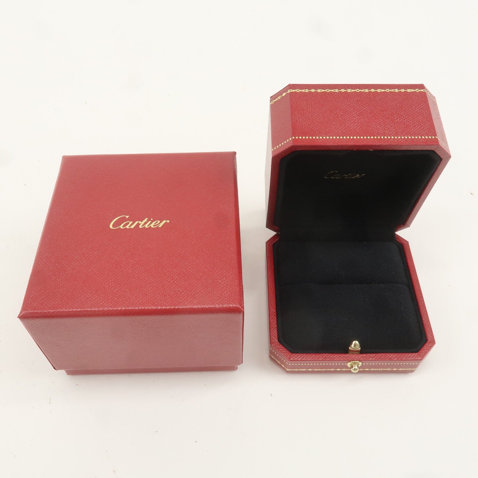 Cartier Set of 2 Ring Box Display Box Jewelry Box For Ring