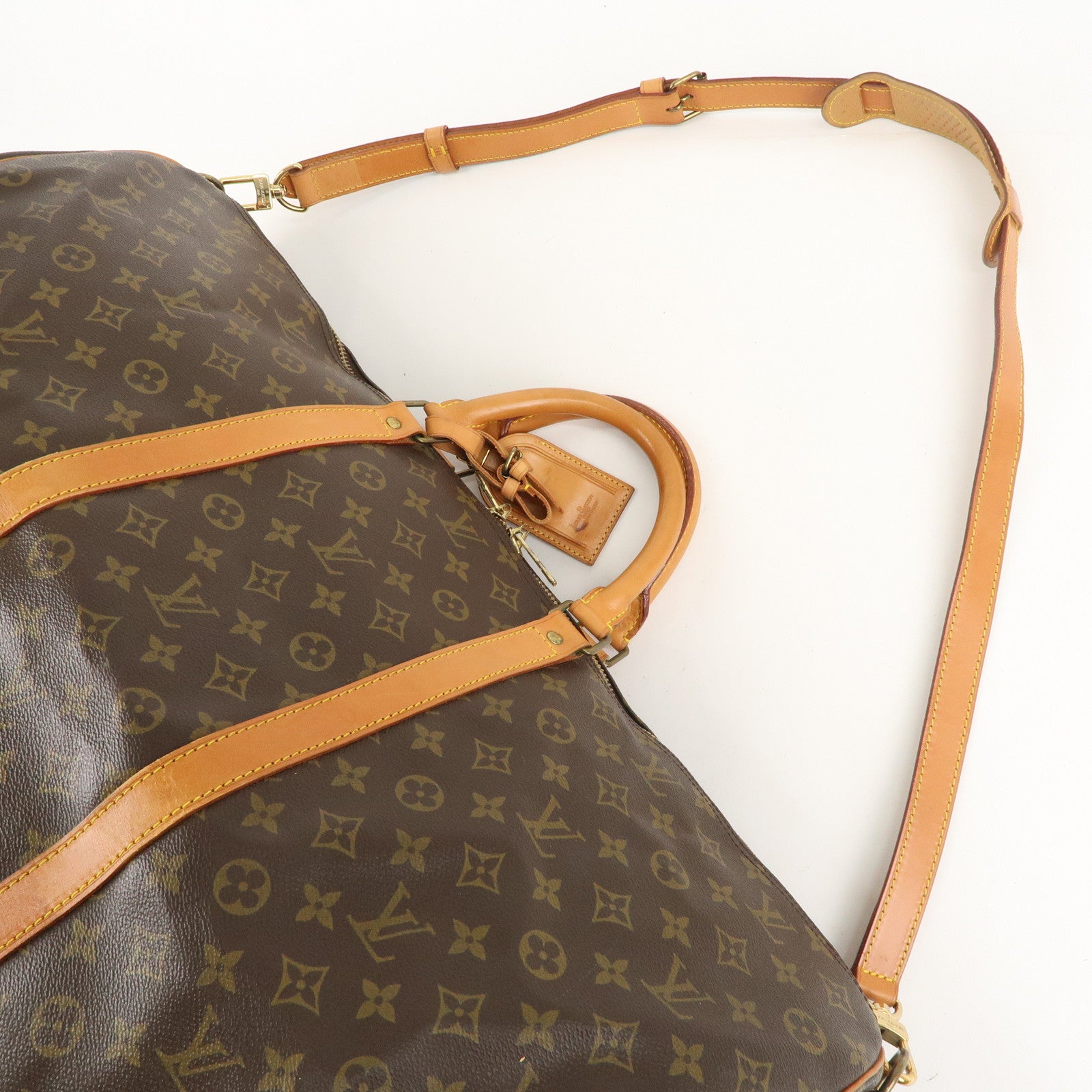 Louis Vuitton Monogram Keep All Bandouliere 60 Bag M41412