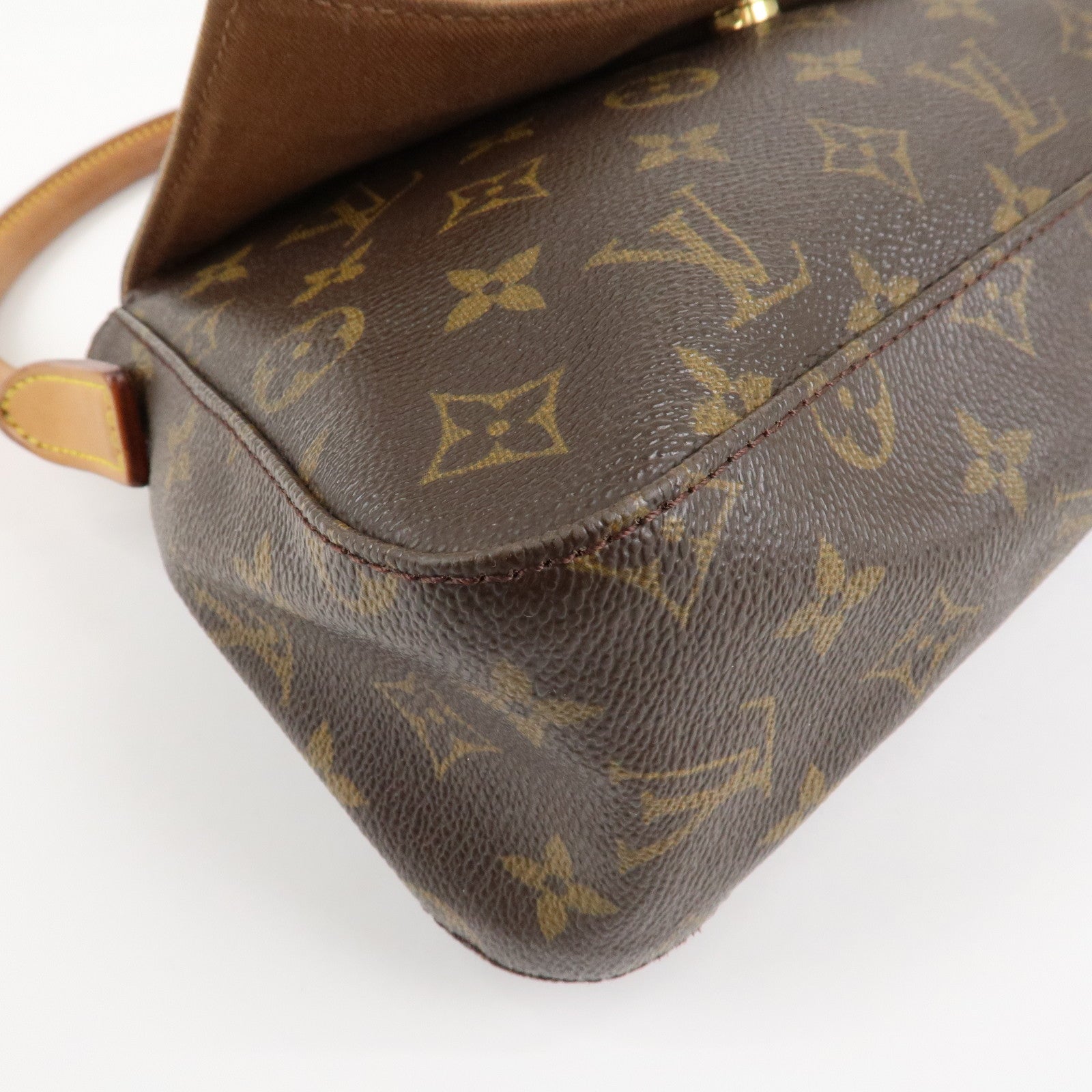 Louis Vuitton Monogram Mini Looping Shoulder Bag Hand Bag M51147 Used