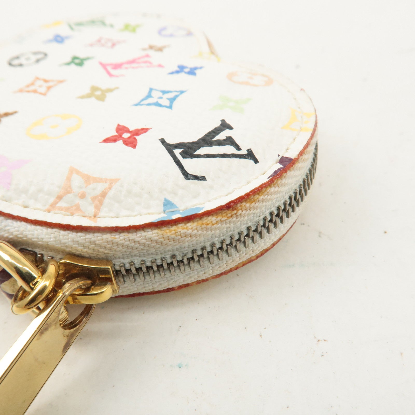 Louis Vuitton Monogram Multi Color Porte Monnaie Coeur M60040