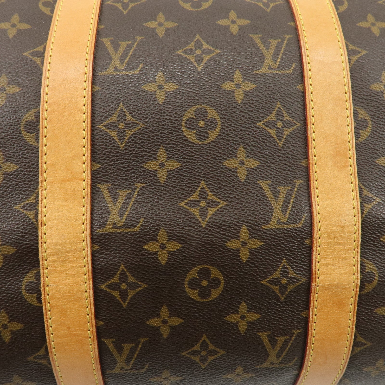 Louis Vuitton Monogram Keep All Bandouliere 50 Boston Bag M41416 Used