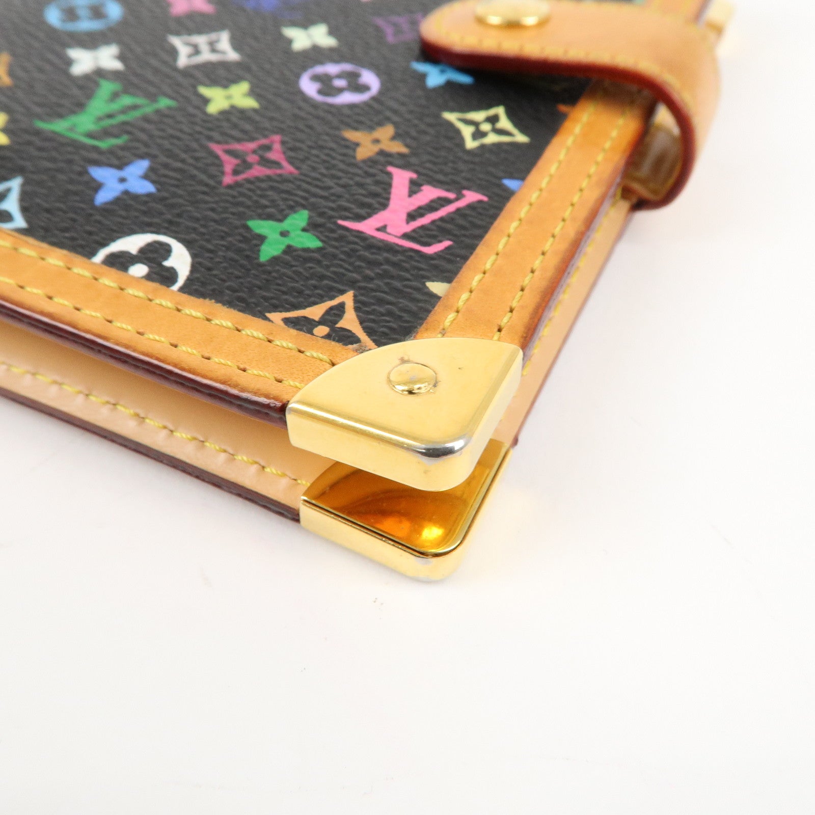 Louis Vuitton Monogram Multi Color Agenda PM Planner Cover R20895