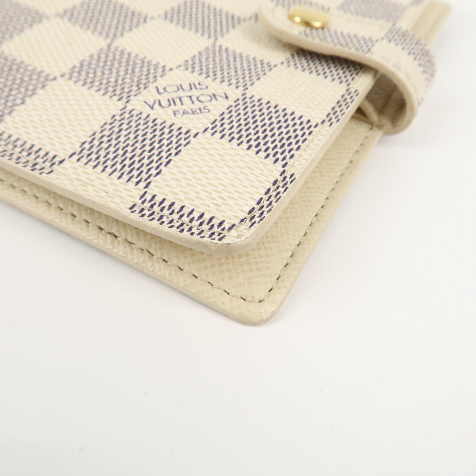 Louis Vuitton Damier Azur Agenda PM Planner Cover R20706