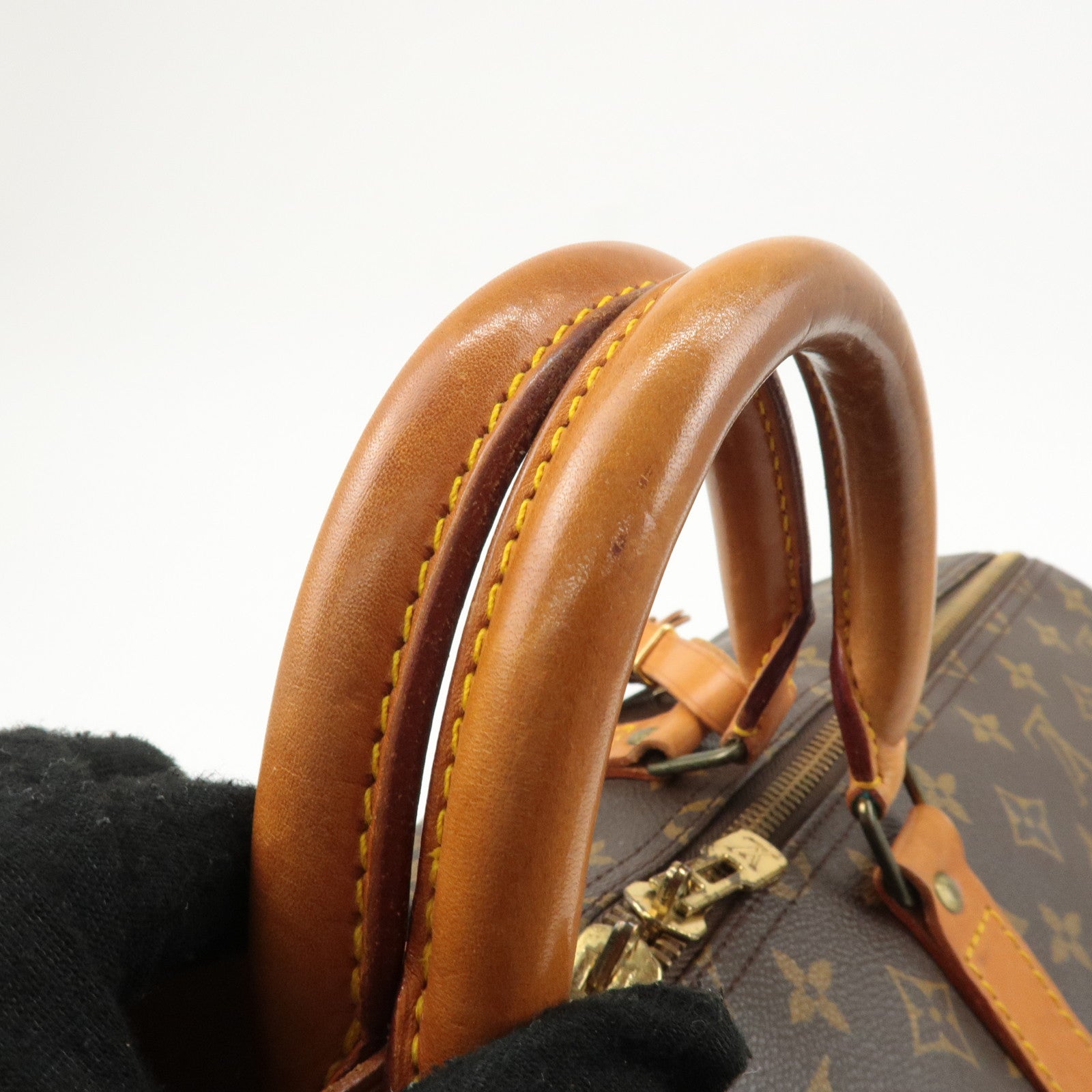 Louis Vuitton Monogram Keep All 55 Boston Bag Brown M41424