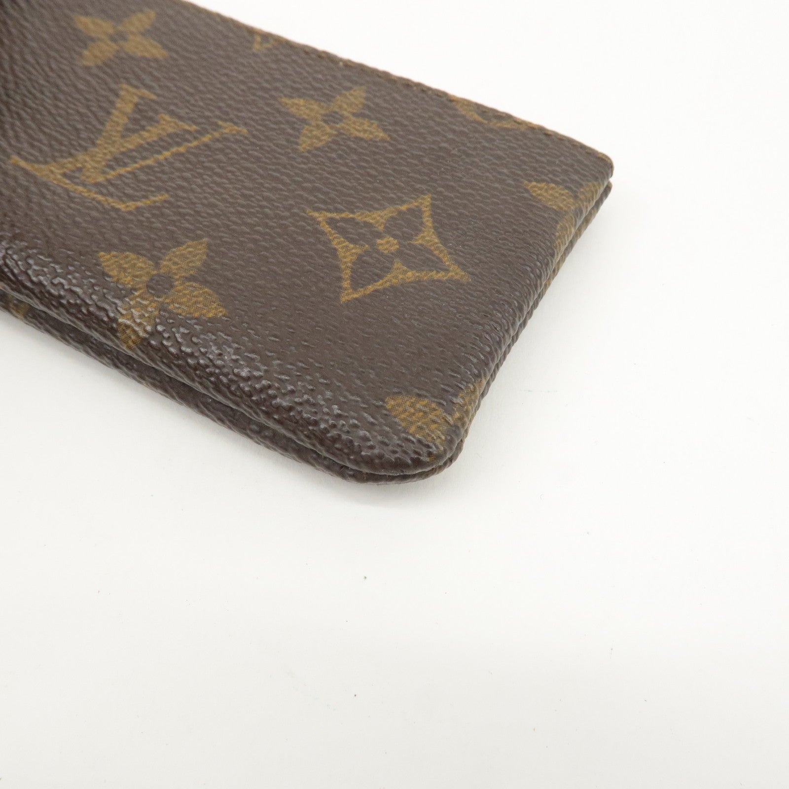 Louis Vuitton Monogram Pochette Cles Coin Case Key Case M62650