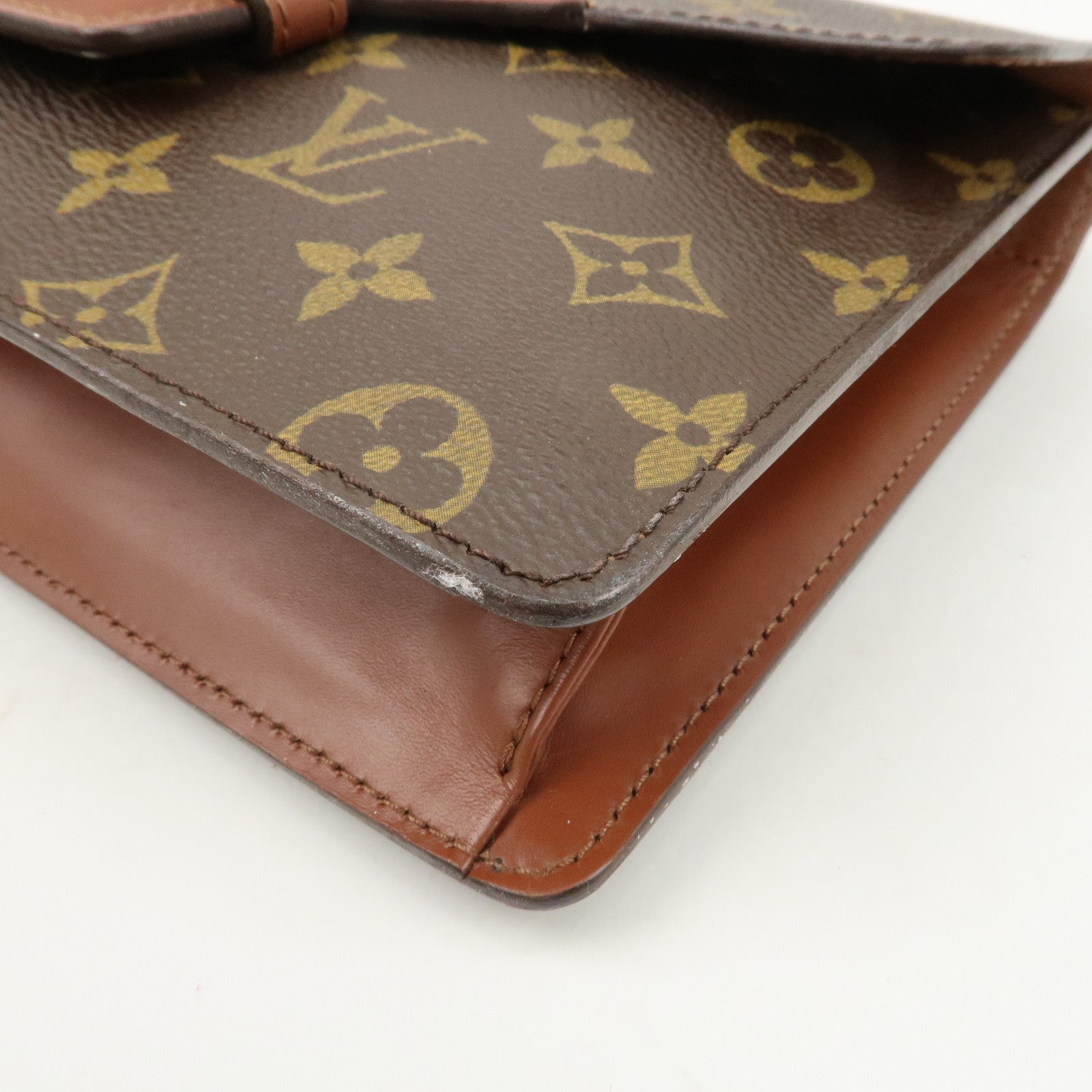 Louis Vuitton Monogram Canvas Chaillot Clutch Bag M51788 Used