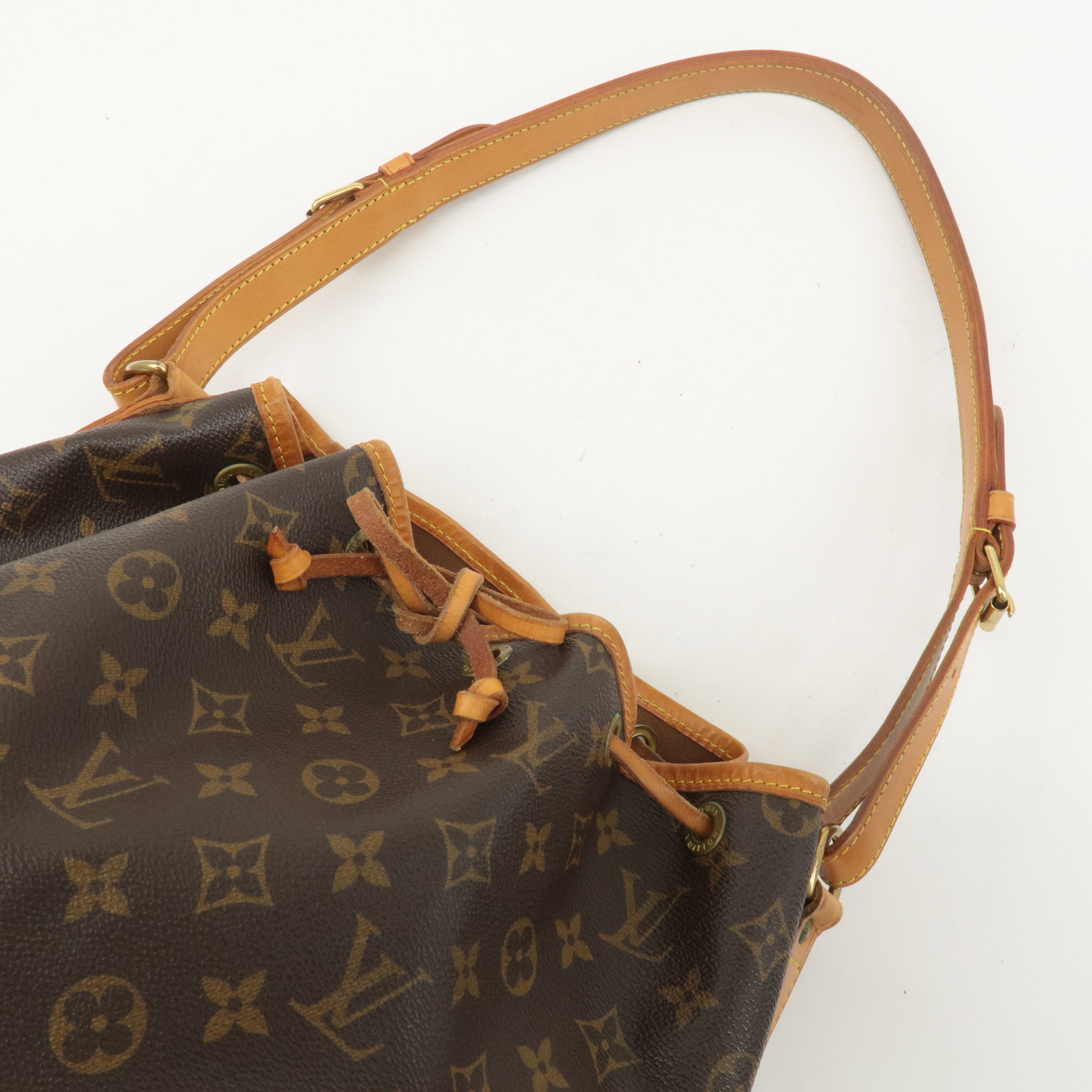 Louis Vuitton Monogram Noe Shoulder Bag Hand Bag Brown M42224