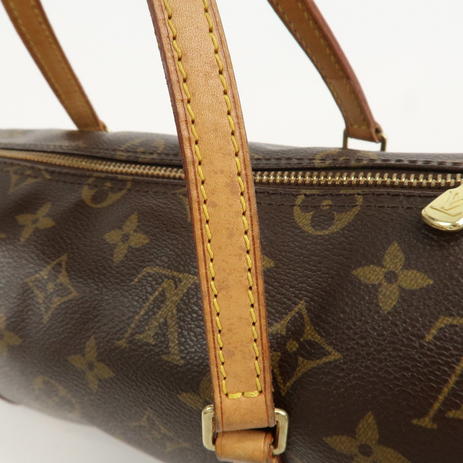 Louis Vuitton Monogram Papillon 30 Hand Bag New Style M51385 Used