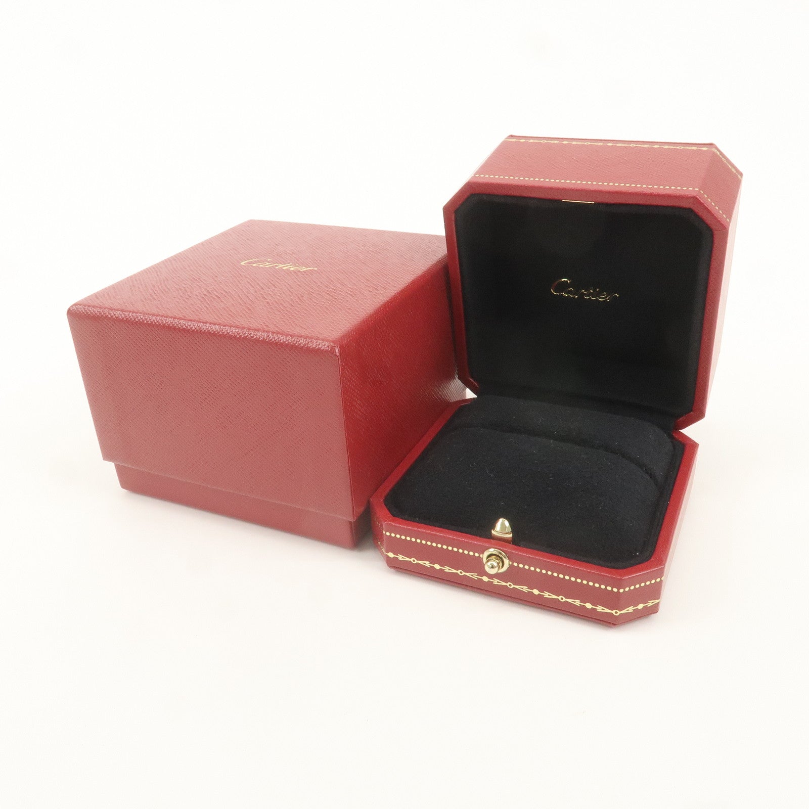 Cartier Set of 2 Ring Box Display Box Jewelry Box For Ring