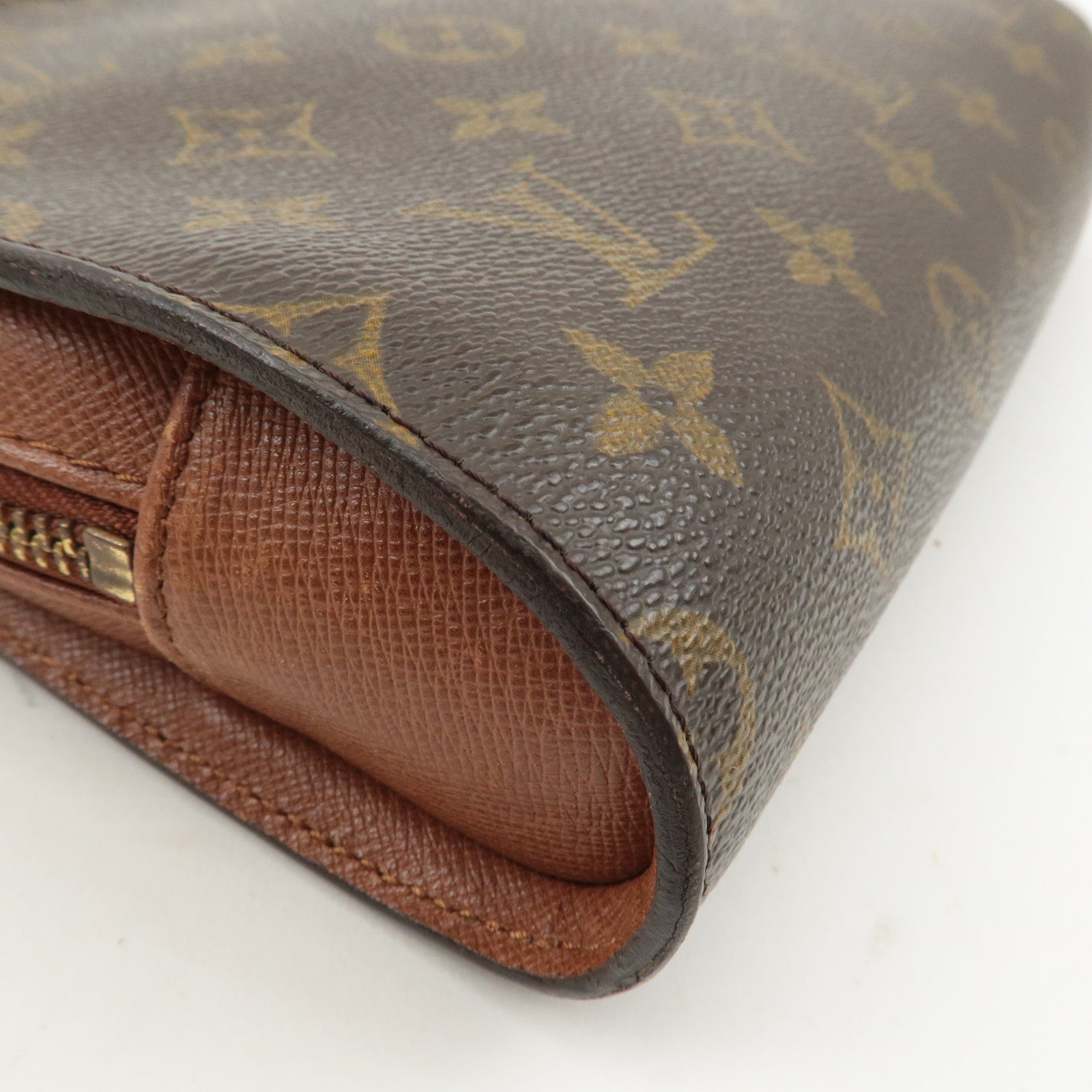 Louis Vuitton Monogram Orsay Clutch Bag Pouch Brown M51790