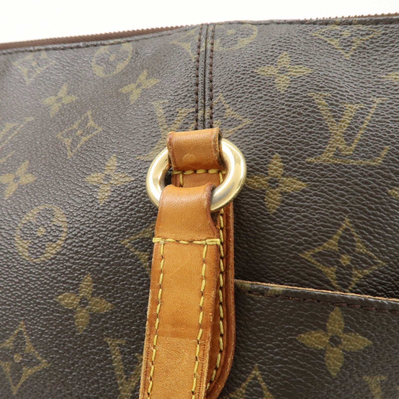 Louis Vuitton Monogram Totally MM Tote Bag Hand Bag M56689 Used