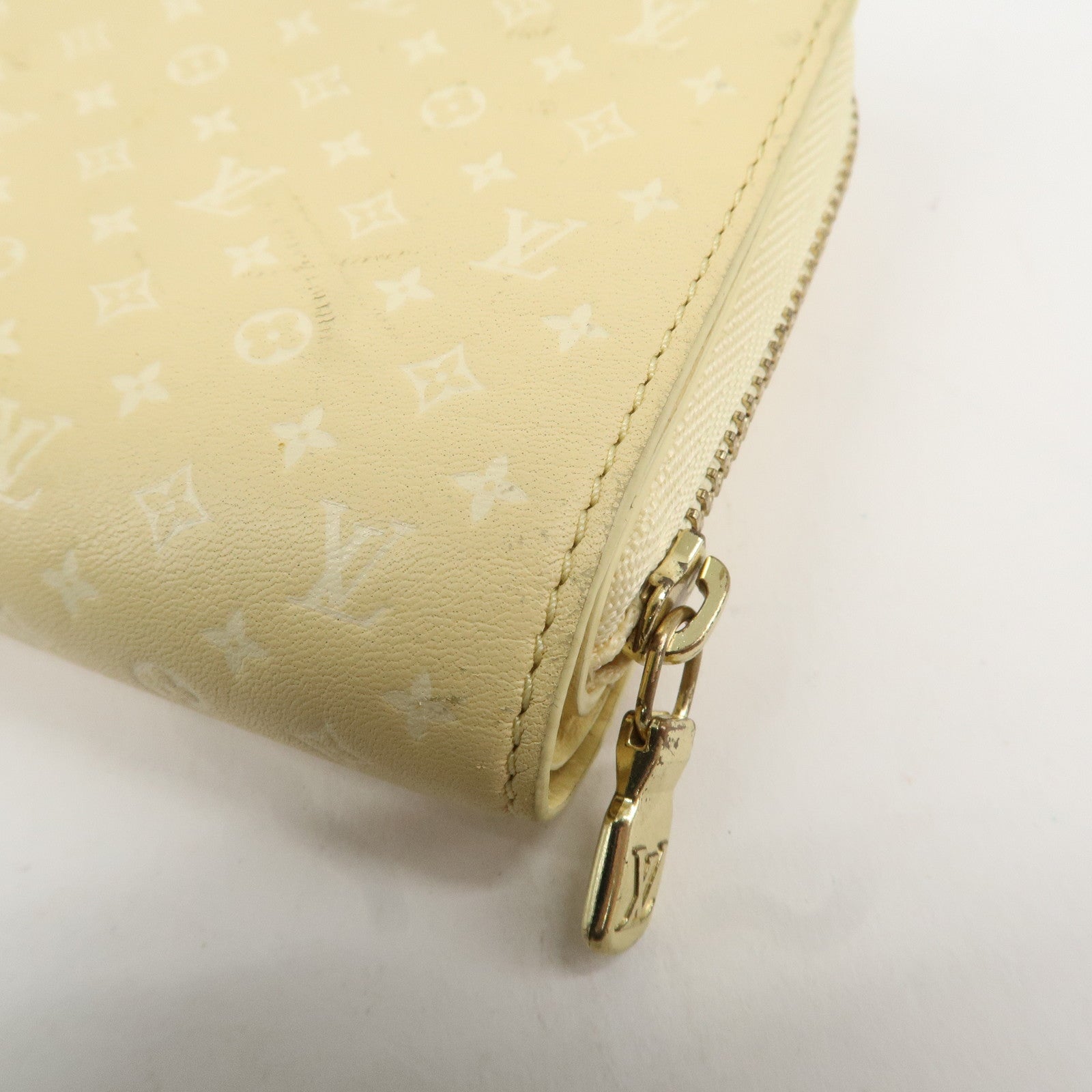 Louis Vuitton Nanogram Portefeuille Roux Wallet Jaune M82288