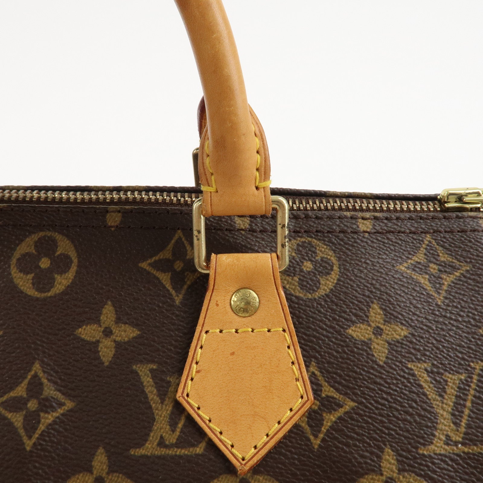 Louis Vuitton Monogram Speedy 30 Hand Bag Boston Bag M41526 Used