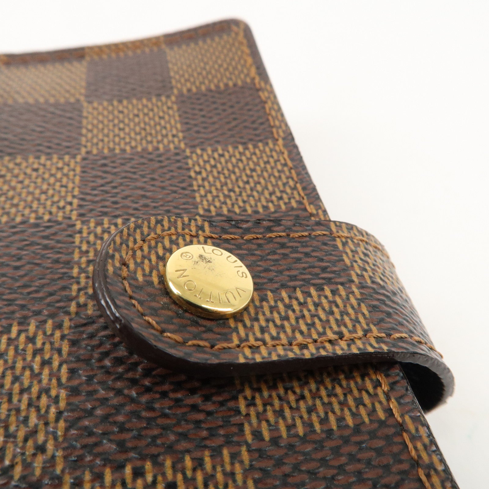 Louis Vuitton Damier Ebene Agenda PM Planner Cover R20070