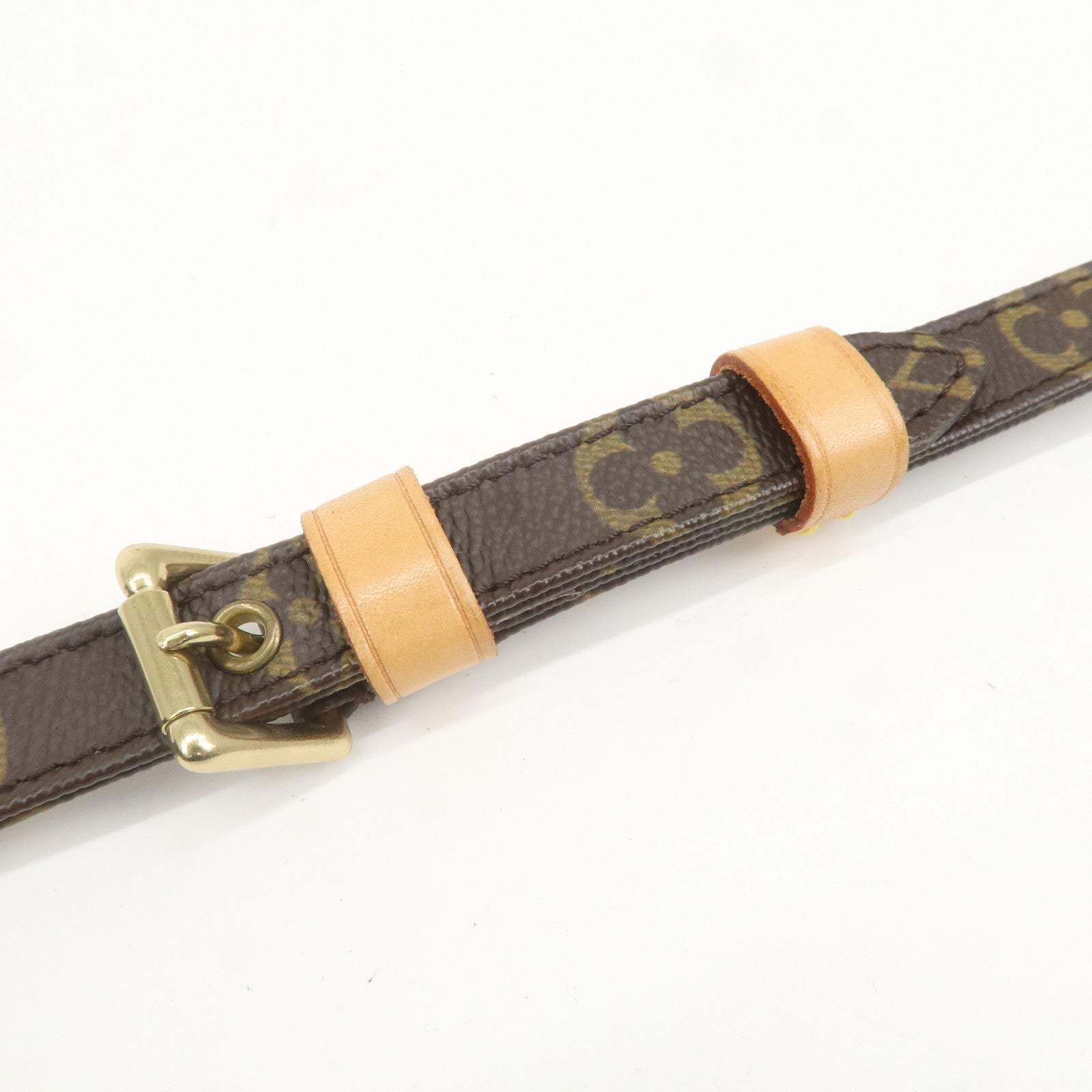 Louis Vuitton Monogram Adjustable Shoulder Strap Brown J52315