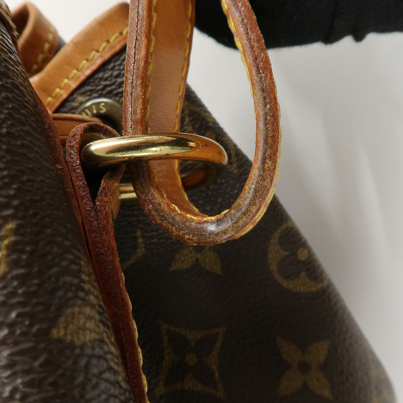 Louis Vuitton Monogram Petit Noe Shoulder Bag Brown M42226 Used