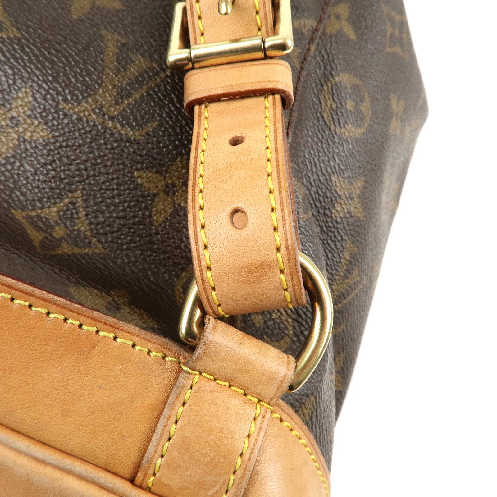 Louis Vuitton Monogram Montsouris MM Back Pack Bag M51136