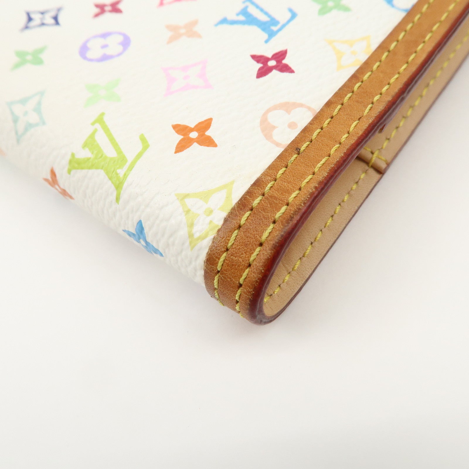 Louis Vuitton Monogram Multi Color Agenda PM Planner Cover R20896 Used