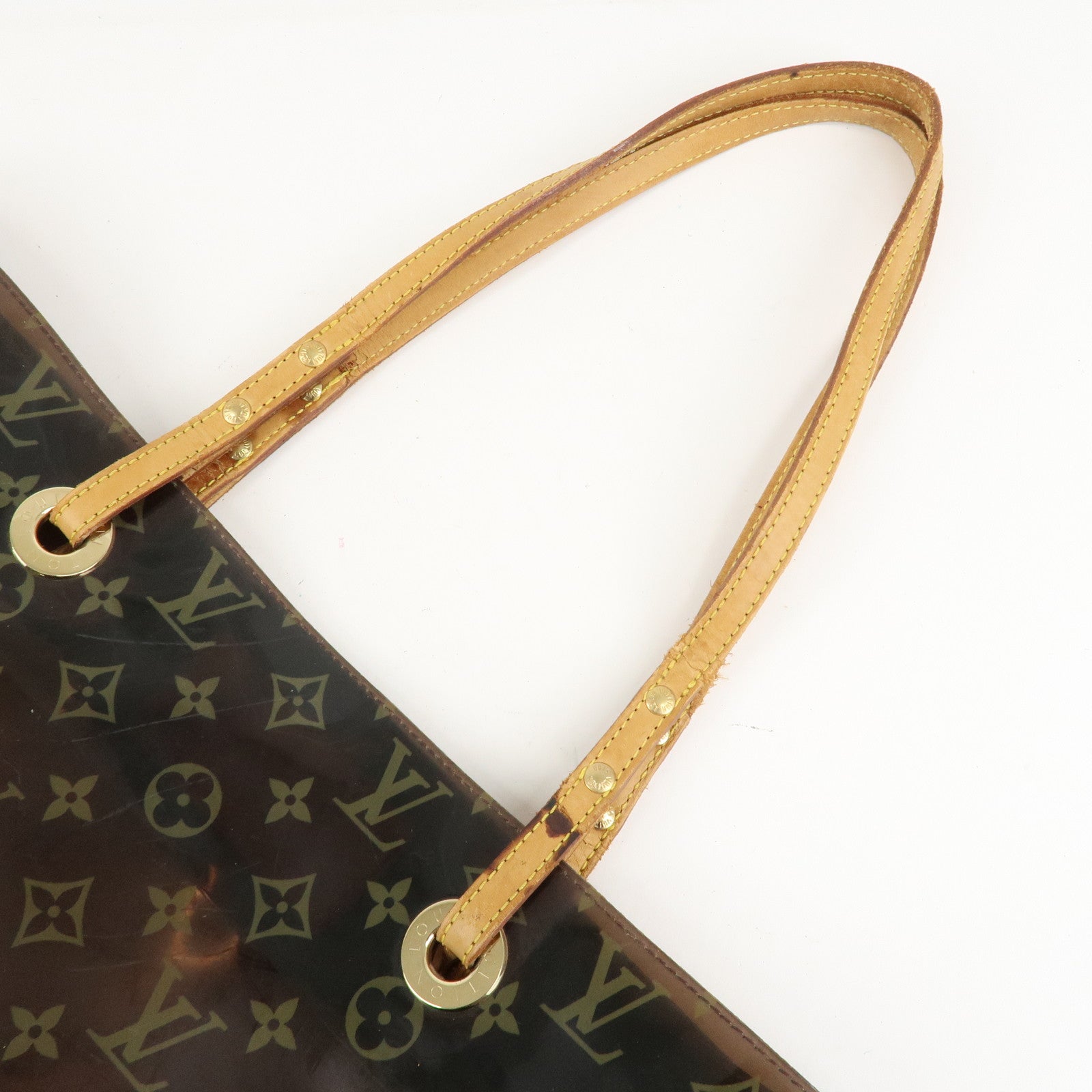 Louis Vuitton Monogram Vinyl Cabas Cruise Tote Bag M50500 Used