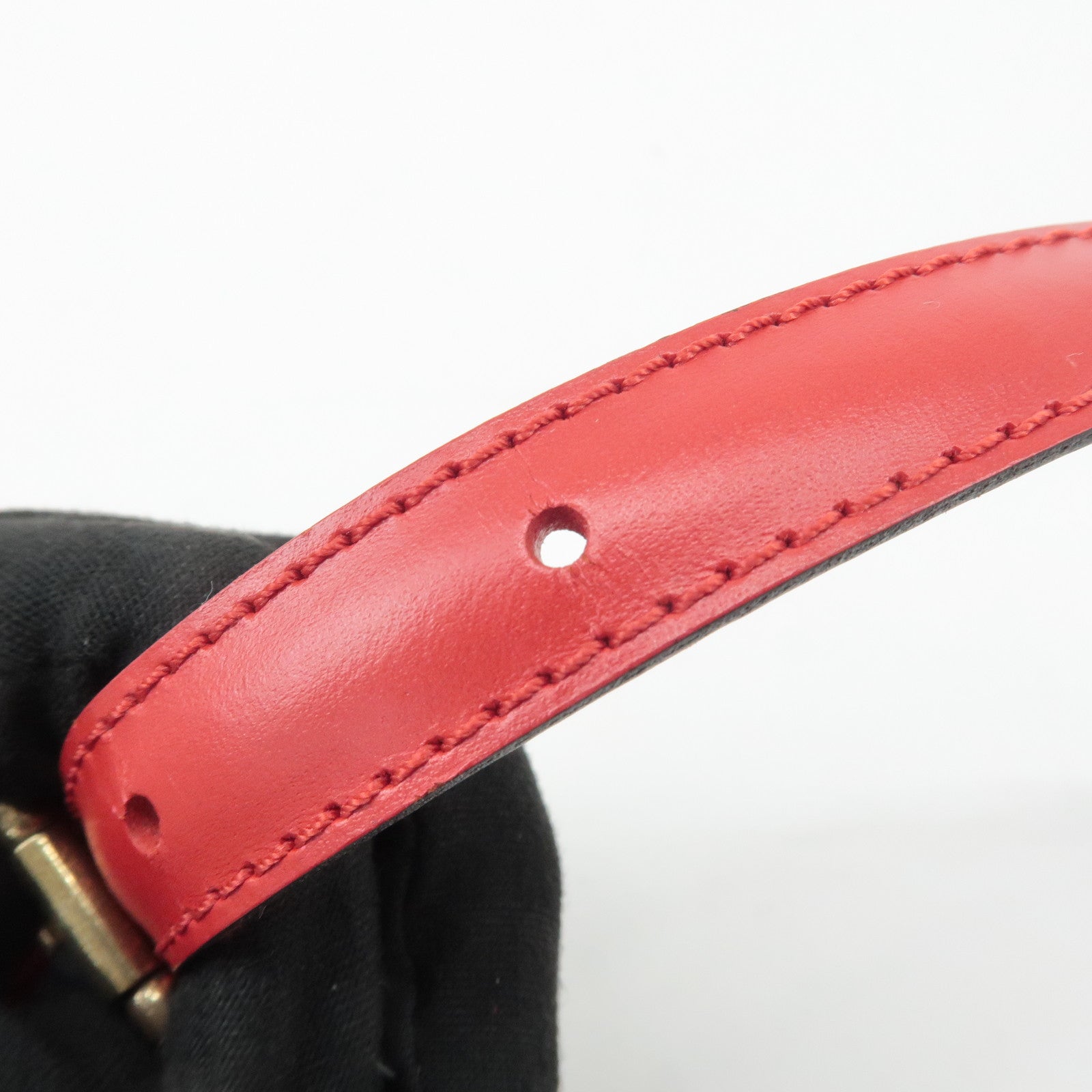 Louis Vuitton Adjustable Shoulder Strap for Epi Bags Castilian Red 120cm Used