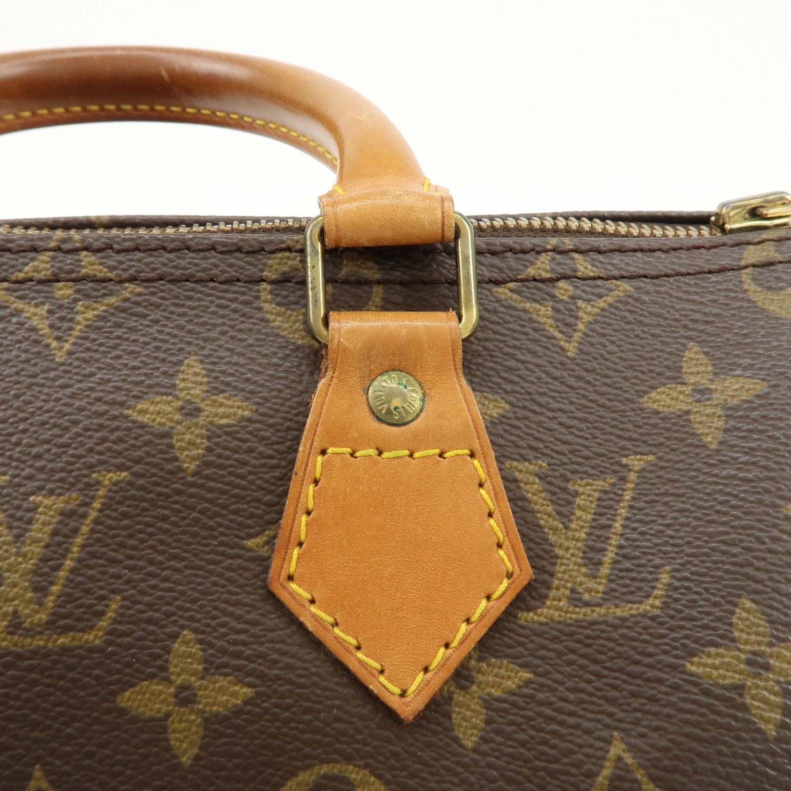 Louis Vuitton Monogram Speedy 25 Hand Bag Boston Bag M41528