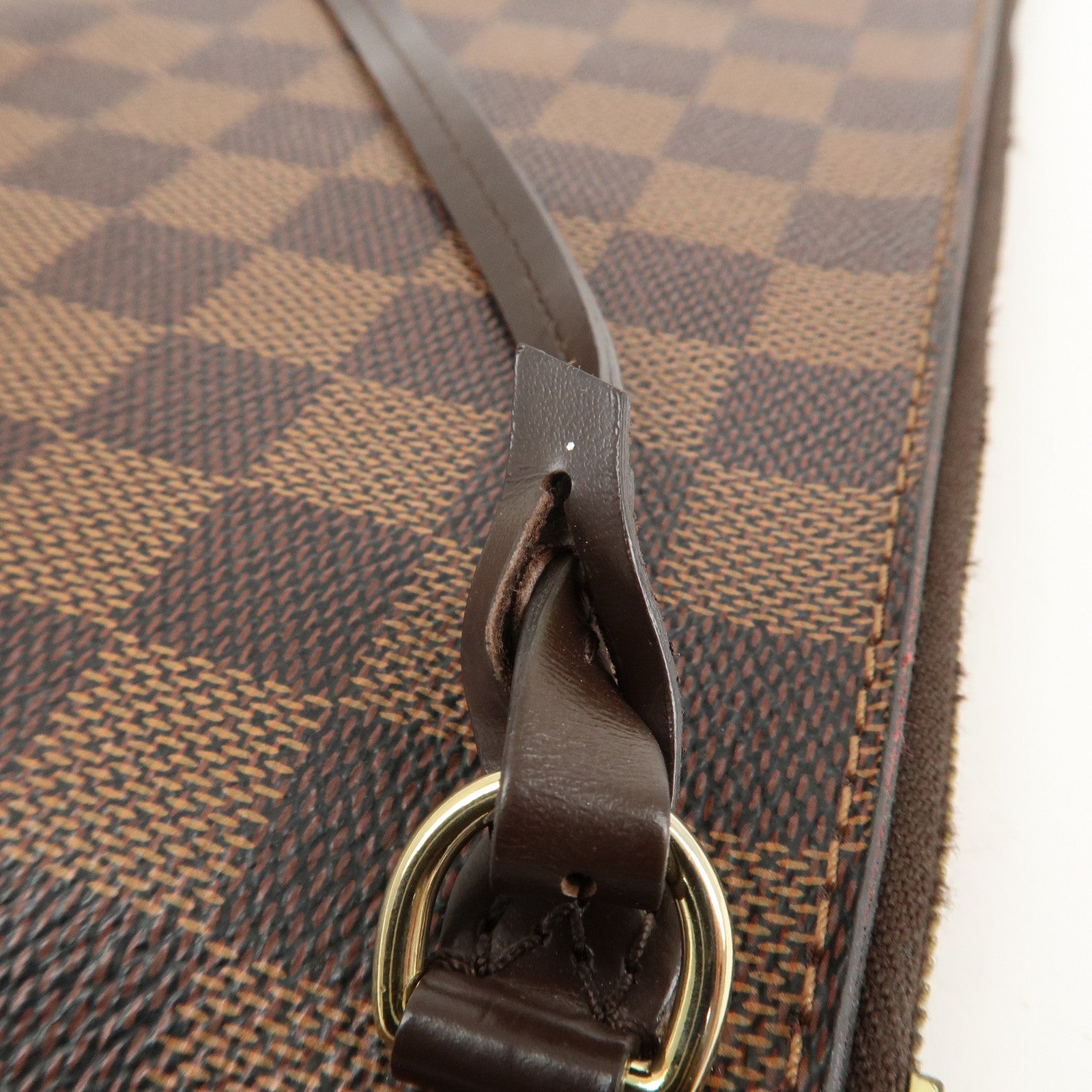 Louis Vuitton Damier Pouch for Neverfull MM Brown Used