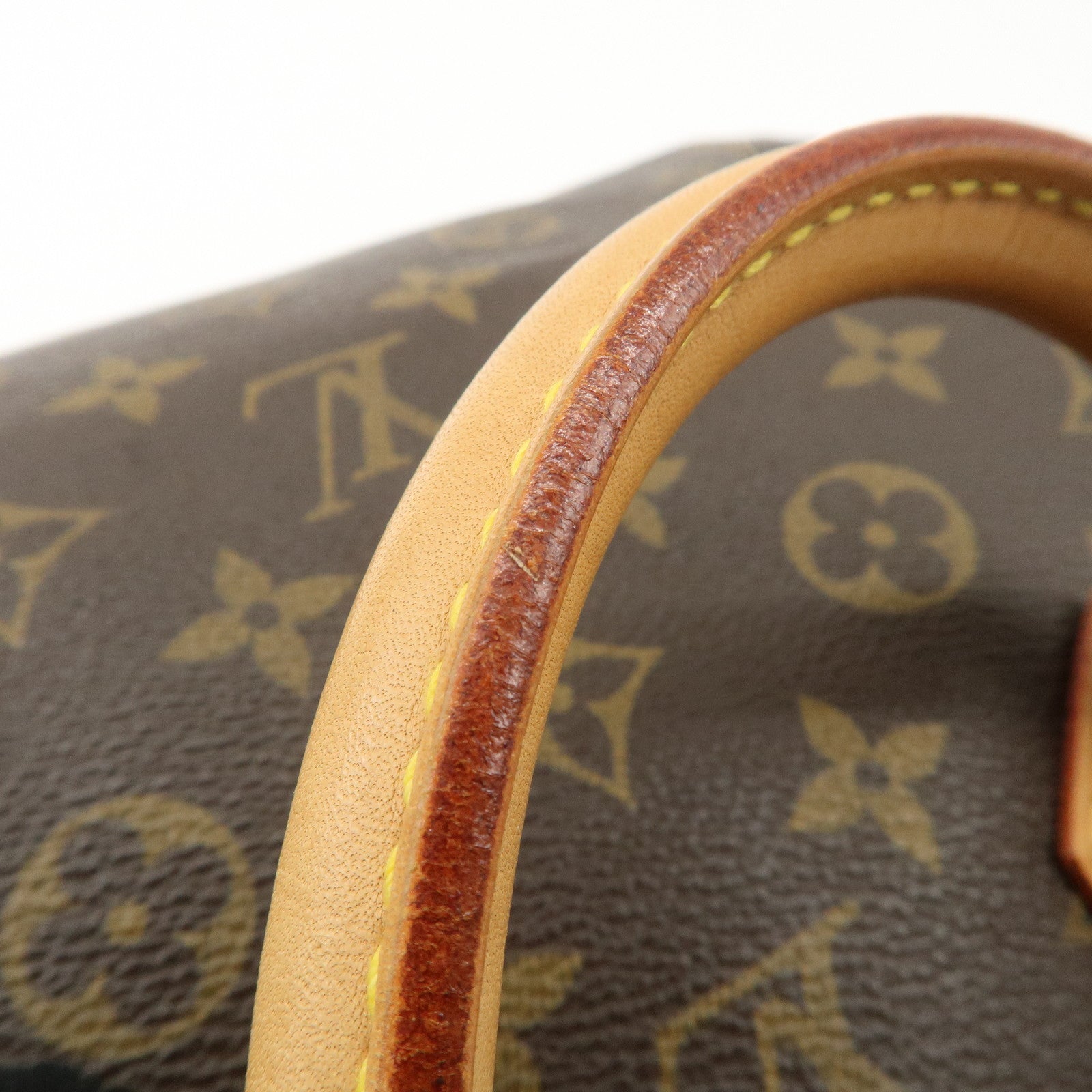 Louis Vuitton Monogram Speedy 25 Hand Bag Boston Bag M41528 Used