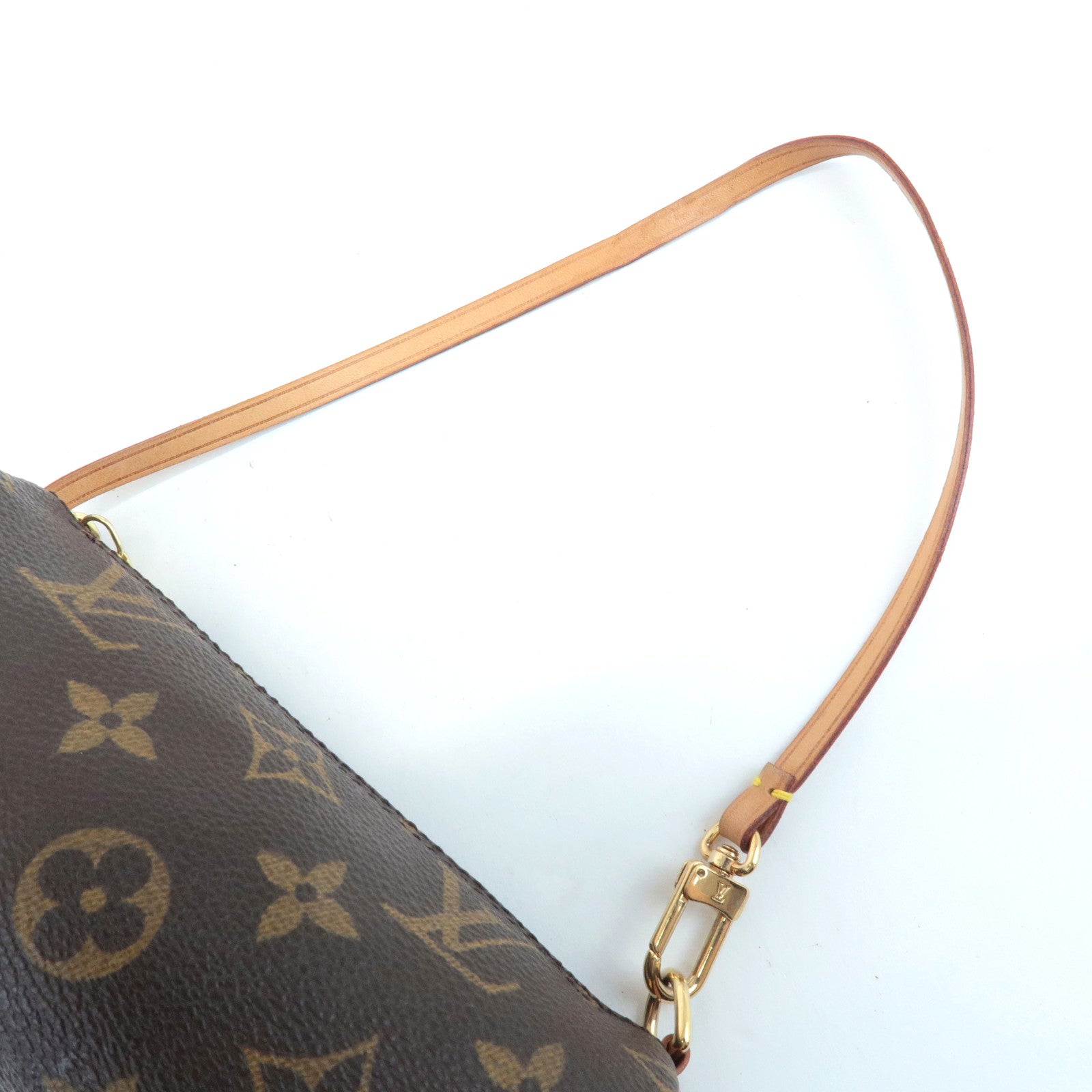 Louis Vuitton Monogram Mini Pouch for Papillon Bag Brown Used