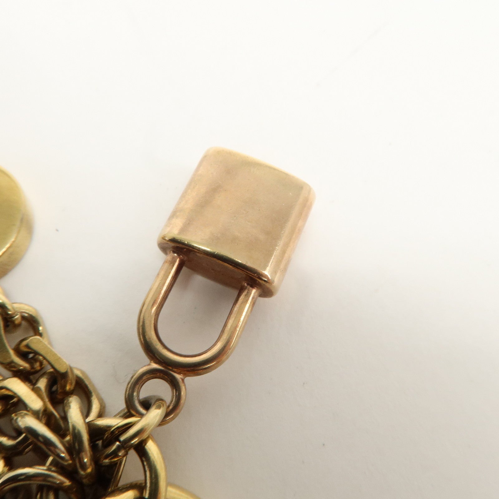 Louis Vuitton Kaleido LV bag Charm Gold M67377 Used