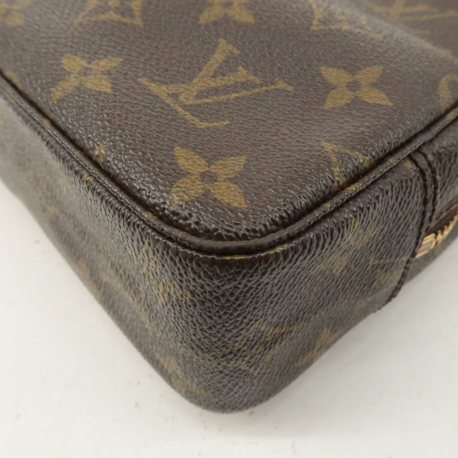 Louis Vuitton Monogram Trousse Toilette 23 Pouch Brown M47524