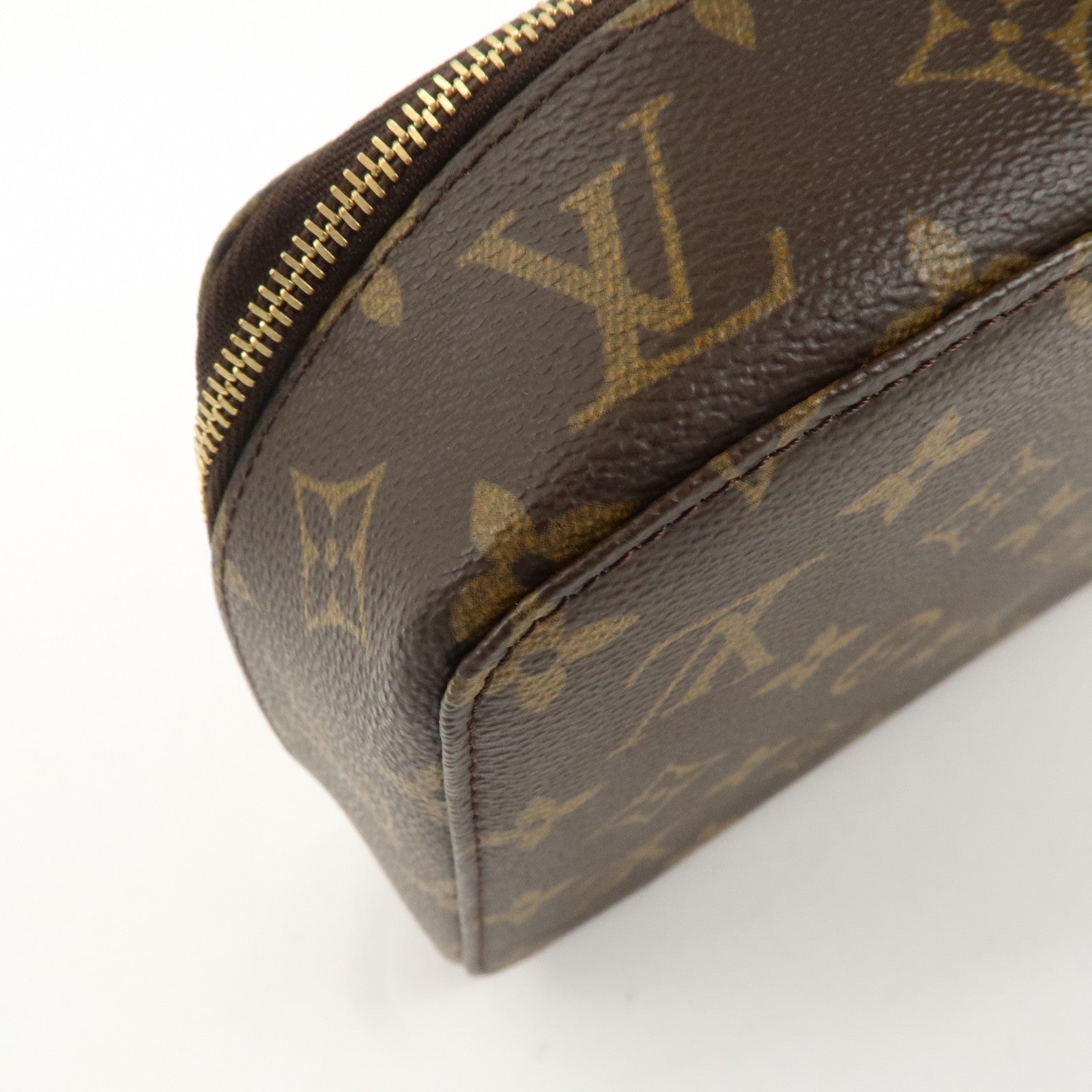 Louis Vuitton Monogram Posh Monte Carlo Pouch Brown M47352 Used