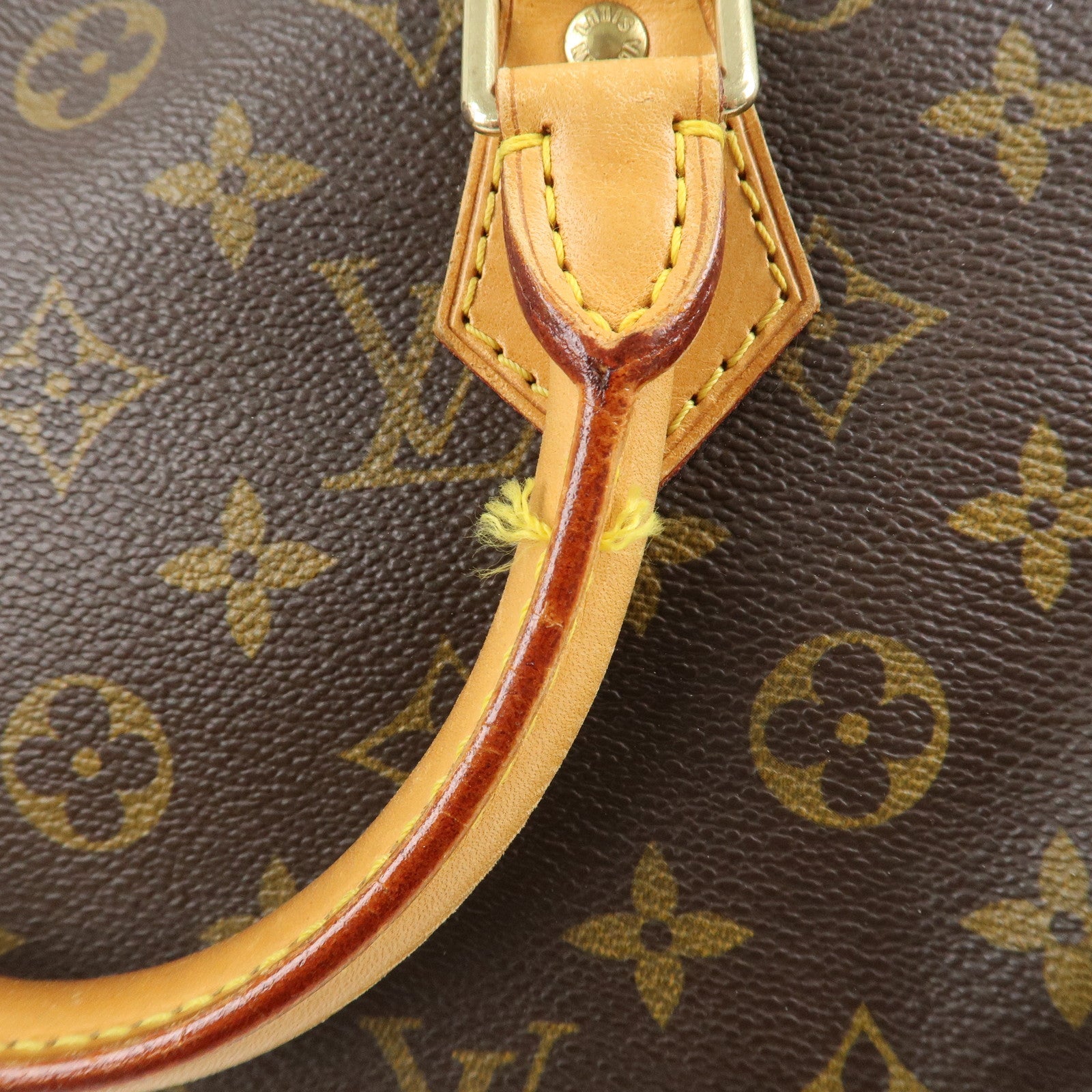 Louis Vuitton Monogram Speedy 30 Hand Bag Boston Bag M41526 Used