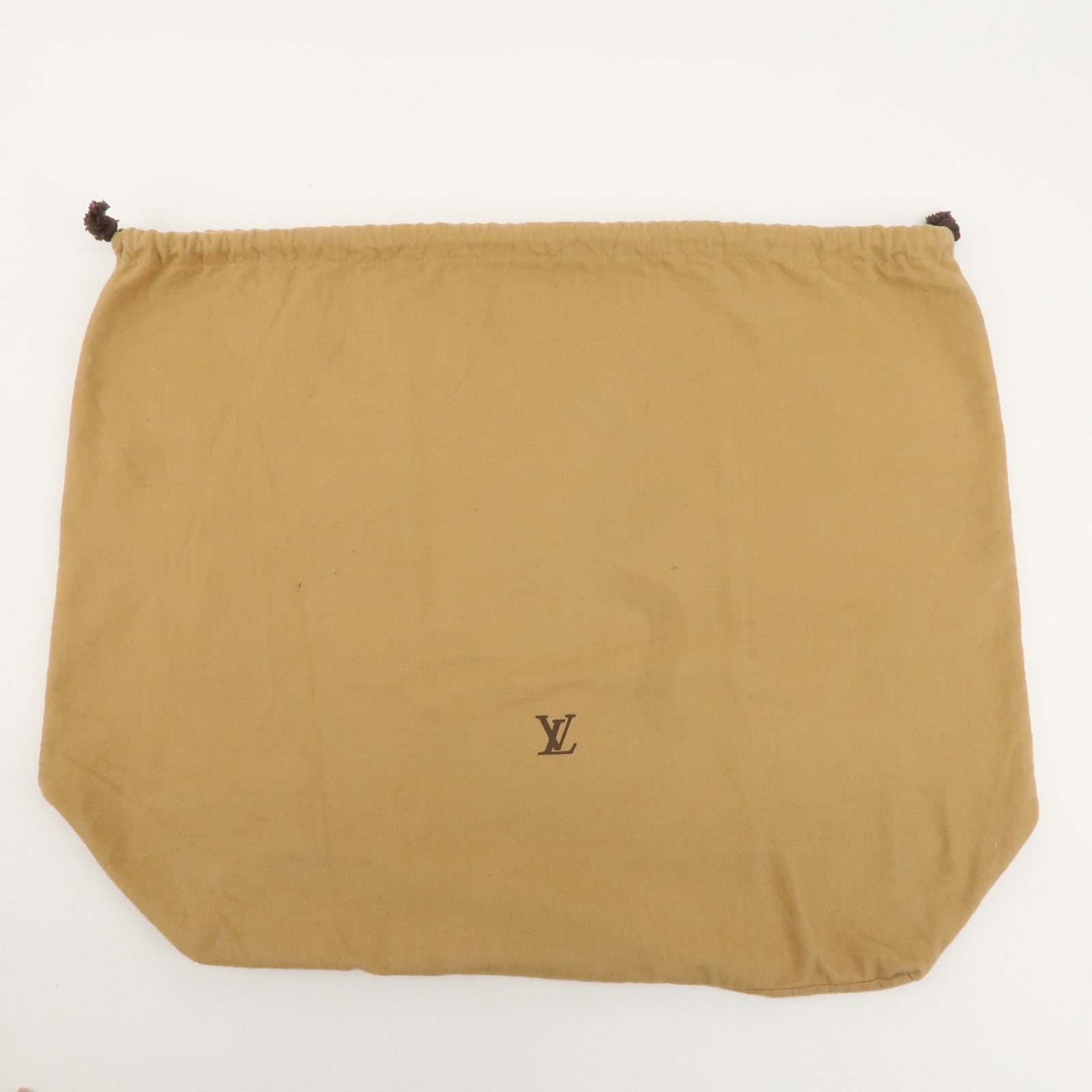 Louis Vuitton Set of 8 Dust Bag Storage Bag Drawstring Beige Used