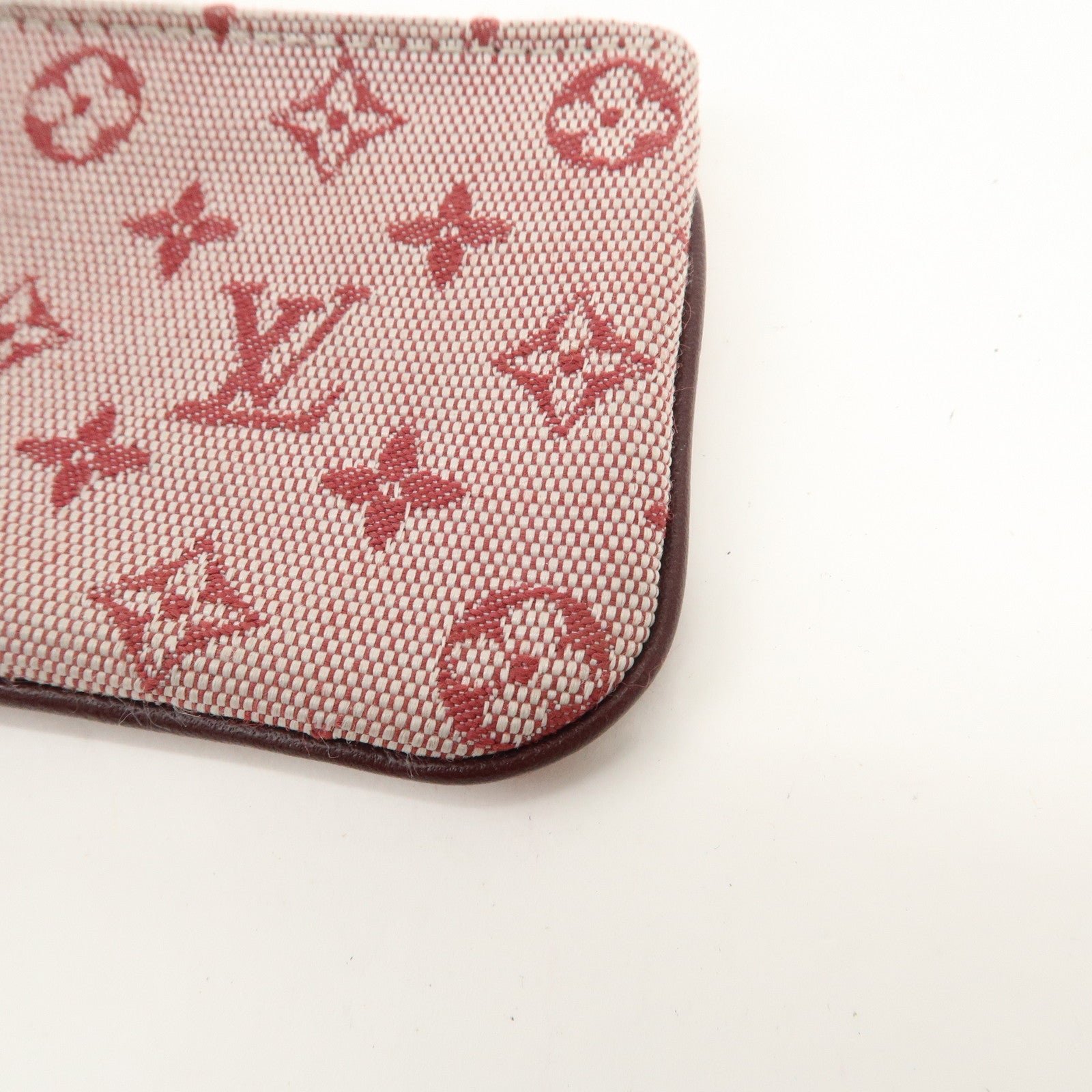 Louis Vuitton Monogram Mini Pochette Cles Coin Case Cerise M92238 Used