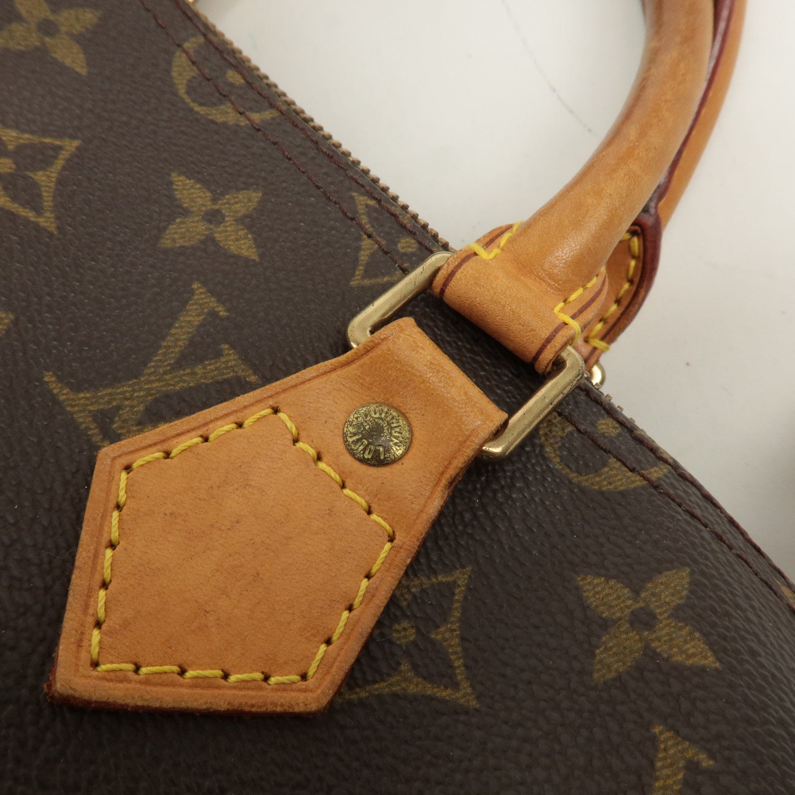 Louis Vuitton Monogram Speedy 35 Hand Bag Boston Bag M41524