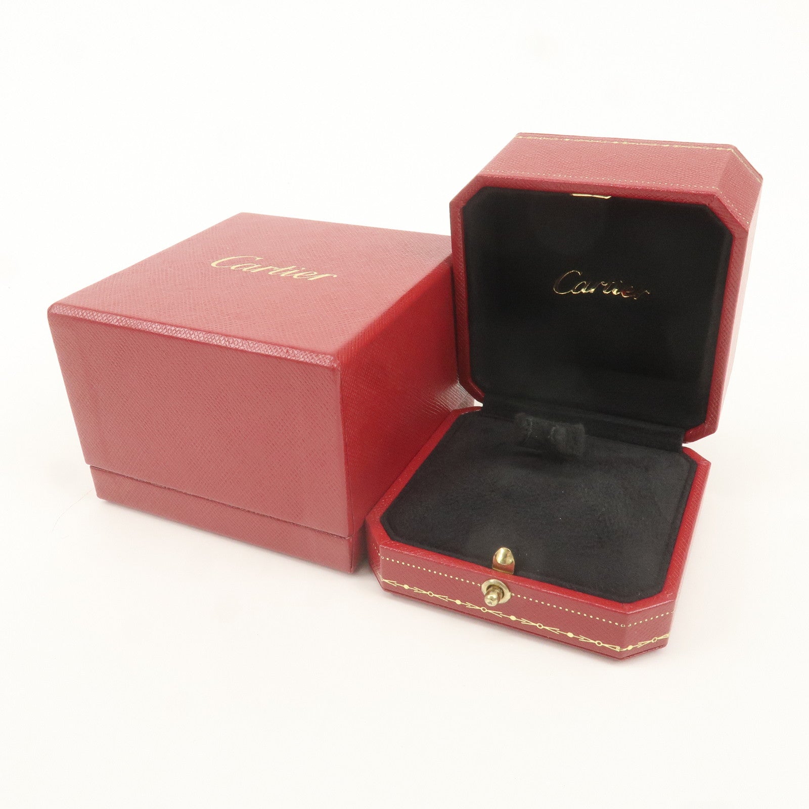 Cartier Set of 2 Ring Box Display Box Jewelry Box For Ring