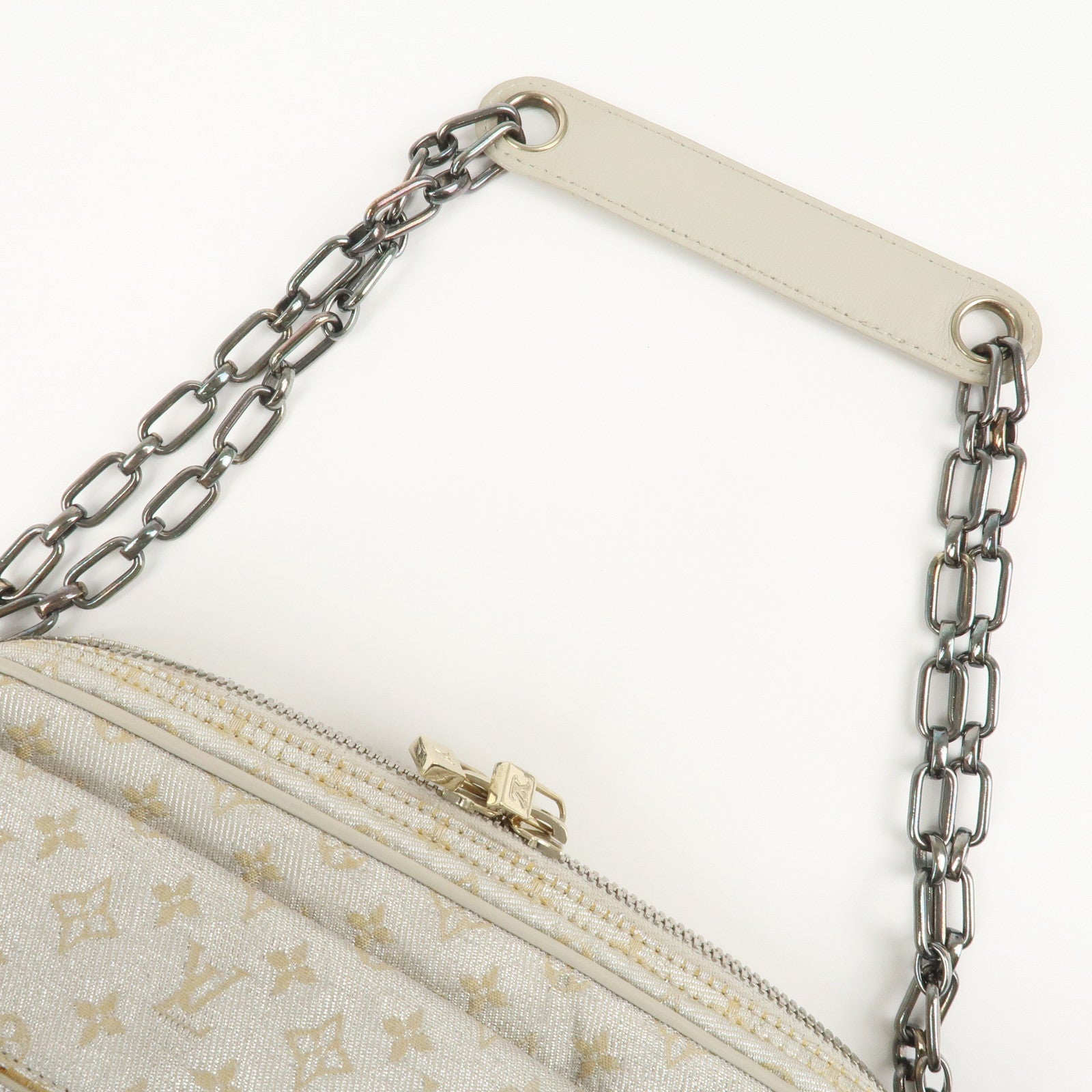 Louis Vuitton Monogram Shine Mackenna Chain Shoulder Bag M92362