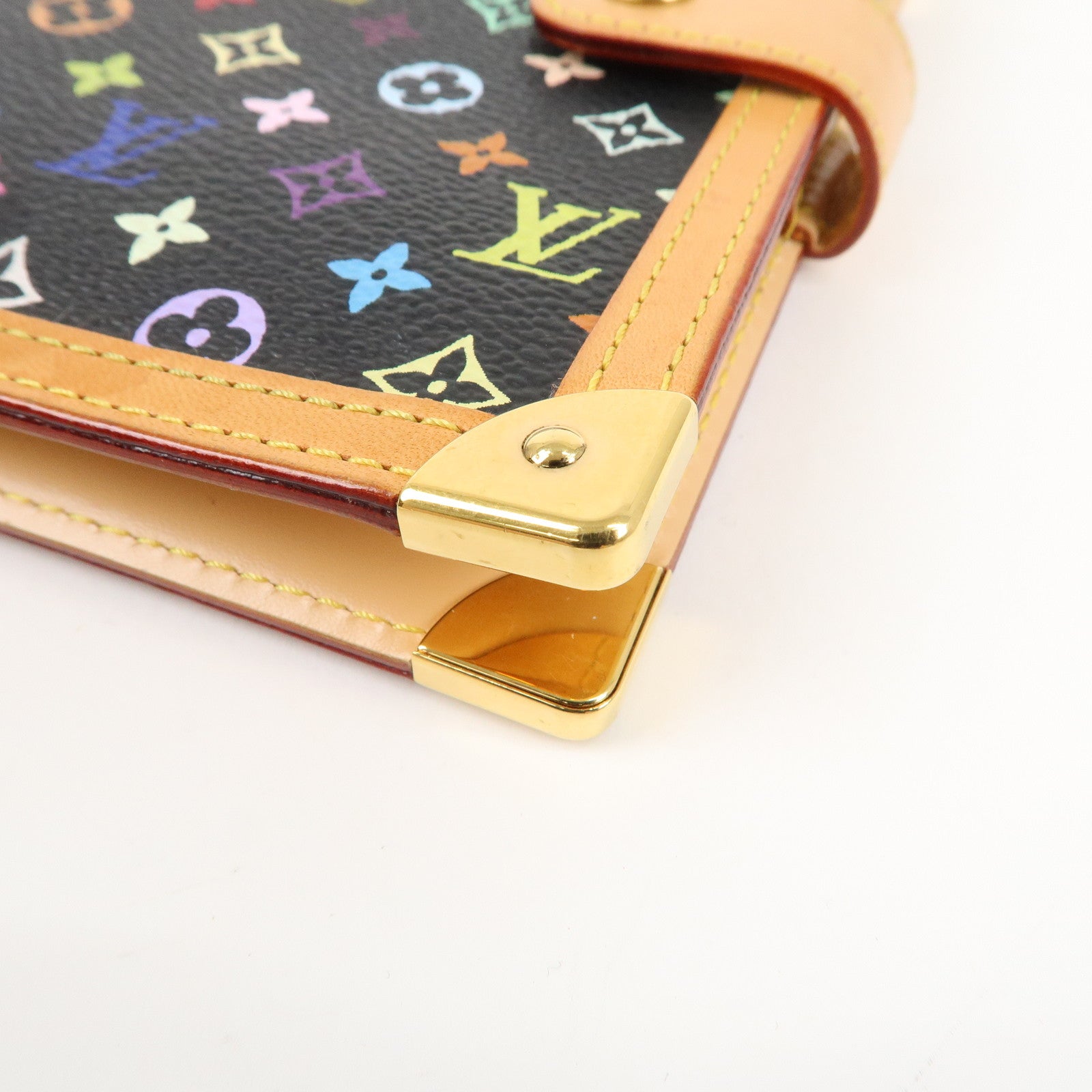 Louis Vuitton Monogram Multi Color Agenda PM Planner Cover R20895