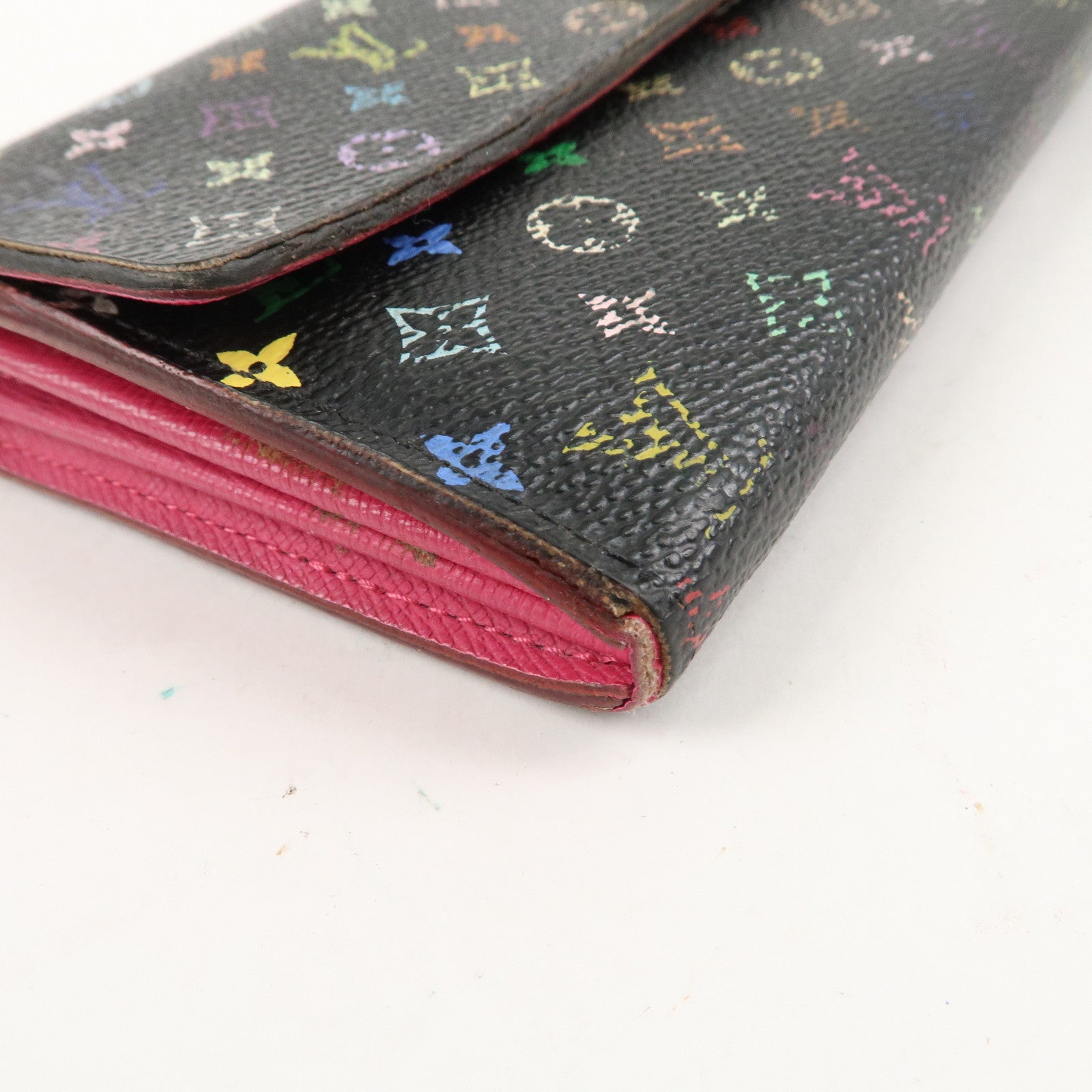 Louis Vuitton Monogram Multicolor Portefeuille Sarah Wallet M93747