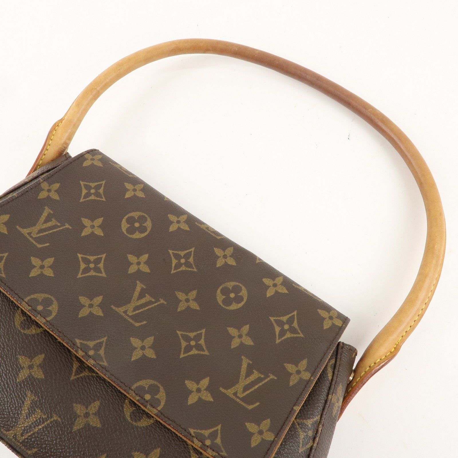 Louis Vuitton Monogram Mini Looping Shoulder Bag Hand Bag M51147