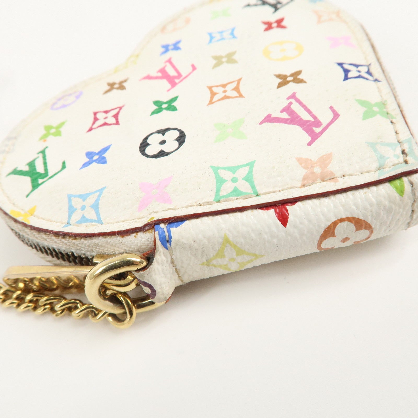 Louis Vuitton Monogram Multi Color Porte Monnaie Coeur M60040